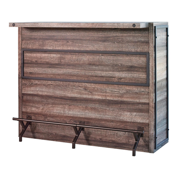 Coaster Furniture Joe 182071 5-shelf Composite Wood Home Bar Wine Cabinet - Aged Oak