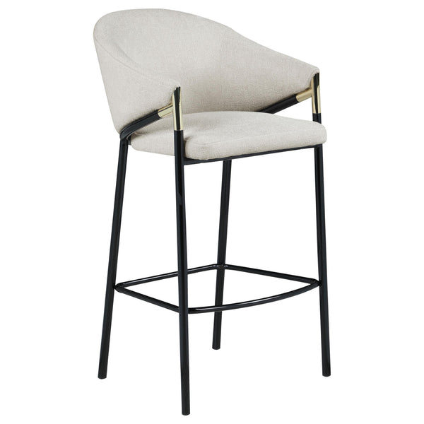 Coaster Furniture Chadwick 183437 Fabric Upholstered Bar Chair - Beige