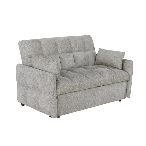 Coaster Furniture Cotswold 508307 Upholstered Convertible Sleeper Sofa Bed - Light Grey