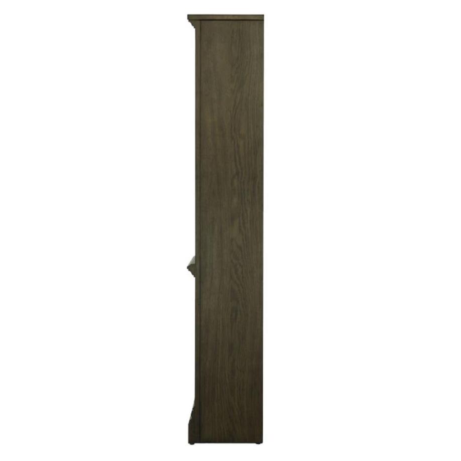  Coaster Furniture Hartshill 881285 78-inch 5-shelf Bookcase - Burnished Oak IMAGE 3