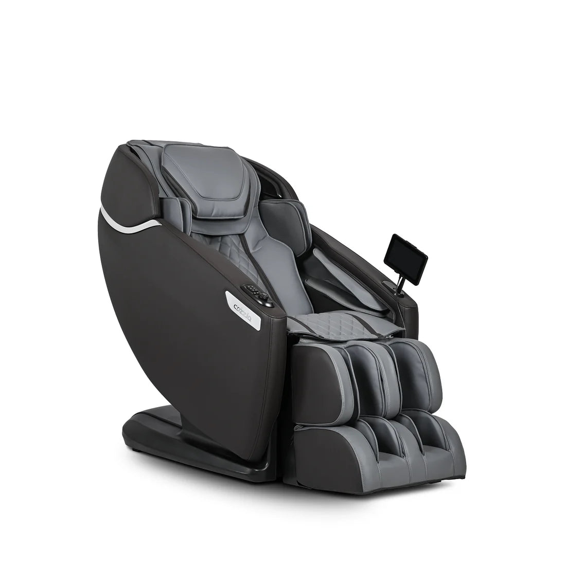 Cozzia Zen 2-Massage Chair-Cozzia-Grey & Espresso-New Braunfels Mattress Company