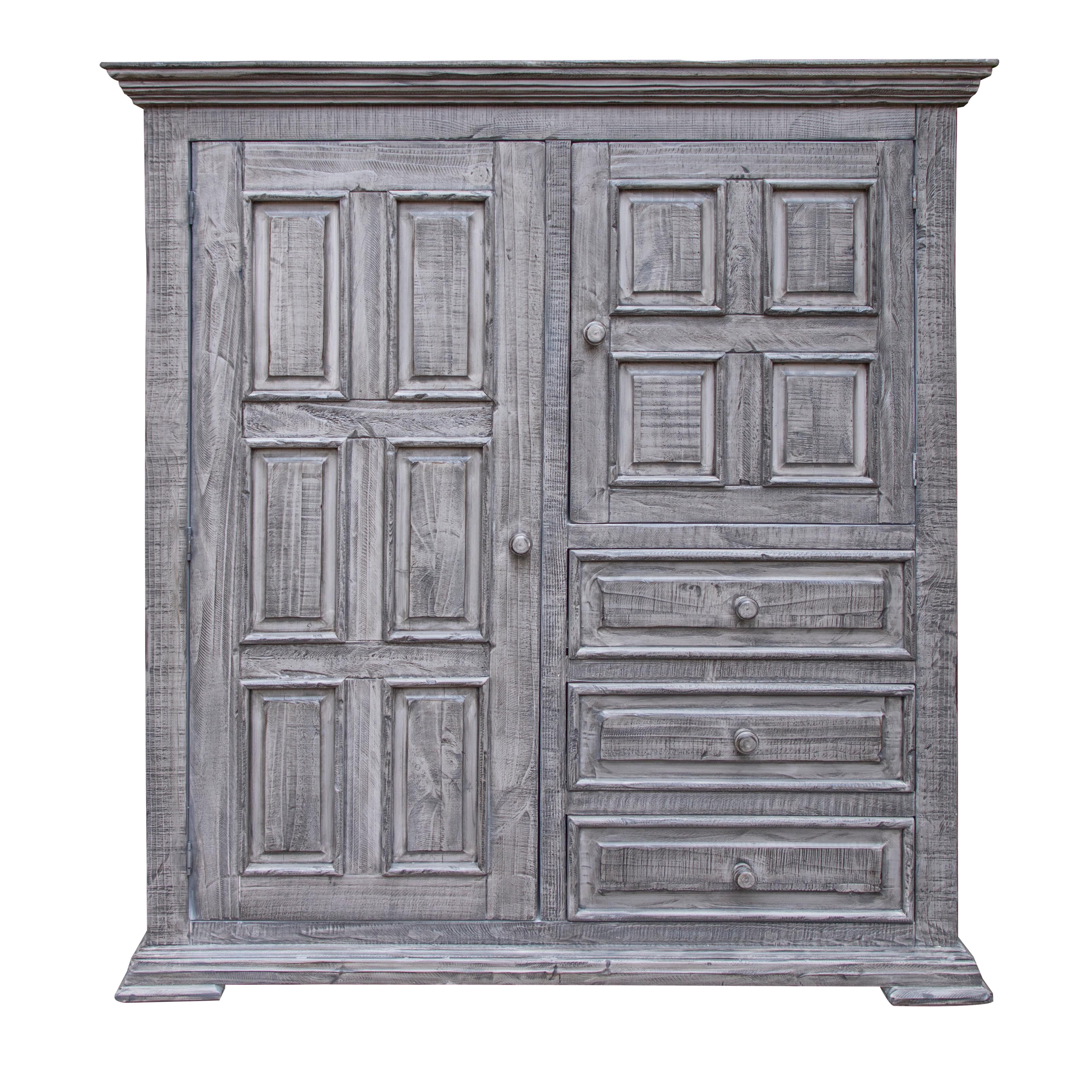 International Furniture Direct Terra Grey IFD1041GMC Gentleman's Chest IMAGE 1