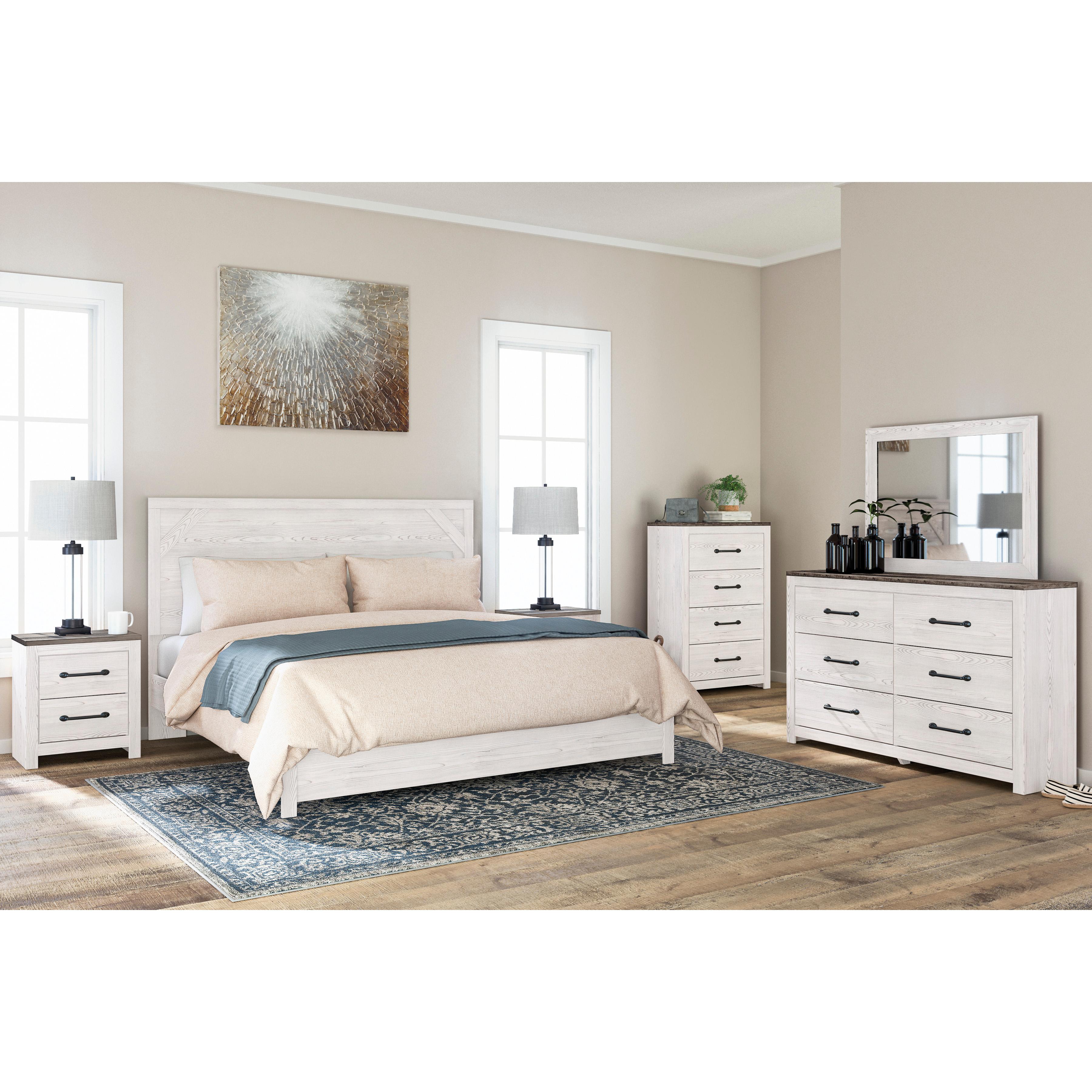  Size_King --  Gerridan B1190B3 King Panel Bed IMAGE 6