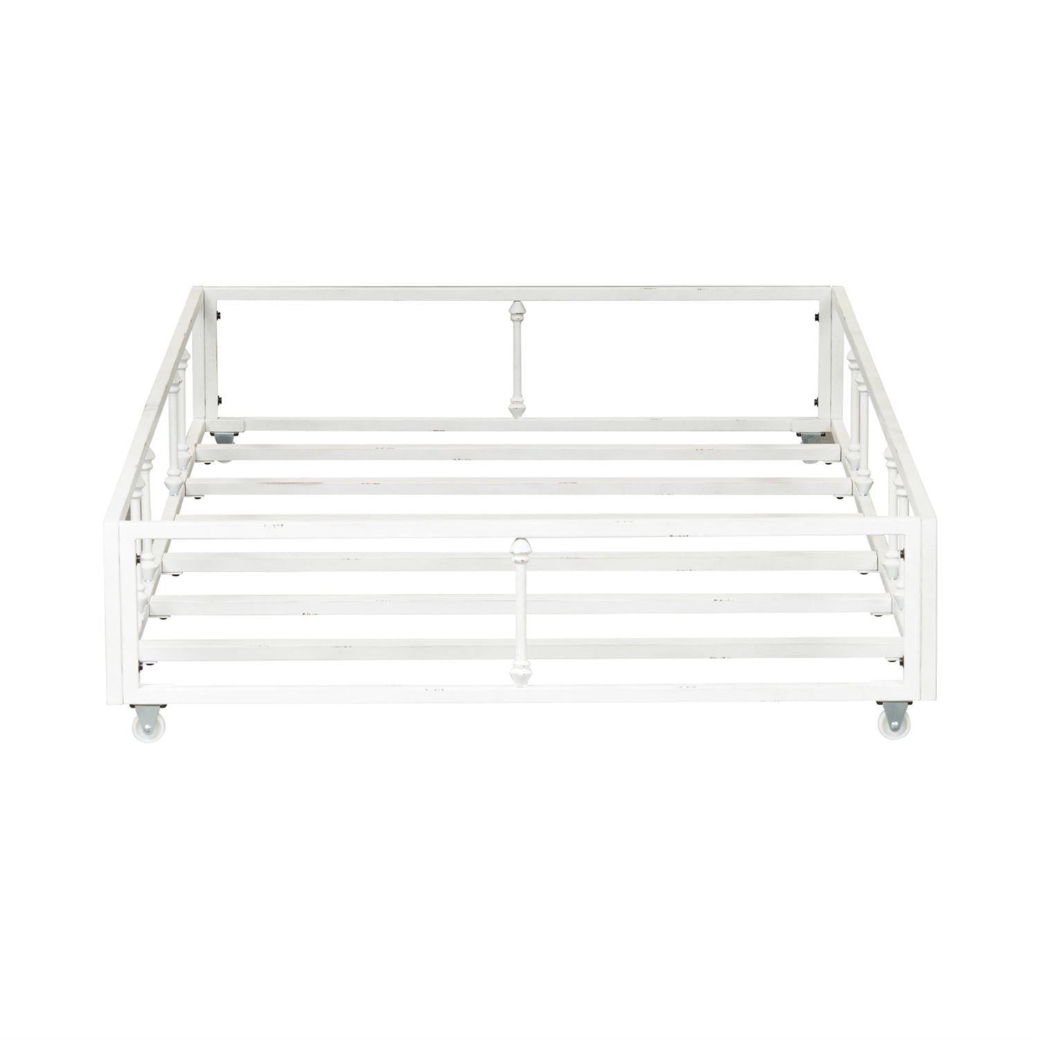  Liberty Furniture Industries Inc. Vintage Series 179-Day Twin Metal Trundle - Antique White IMAGE 1