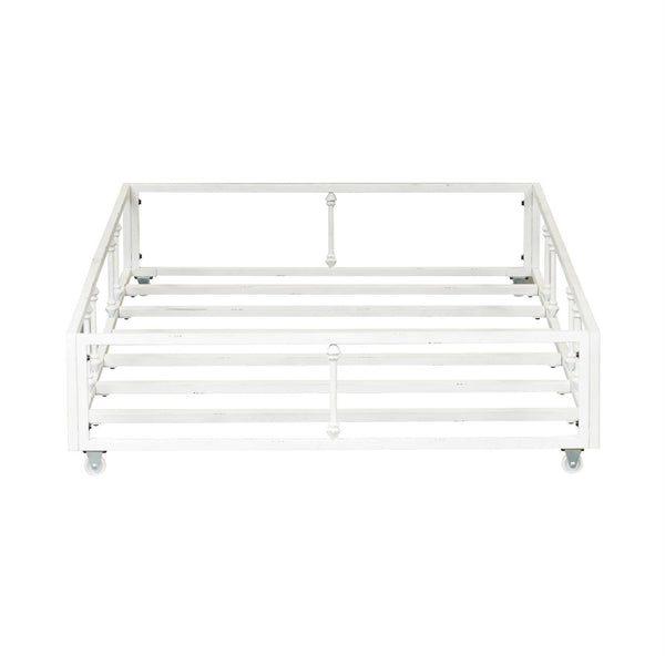 Liberty Furniture Industries Inc. Vintage Series 179-Day Twin Metal Trundle - Antique White