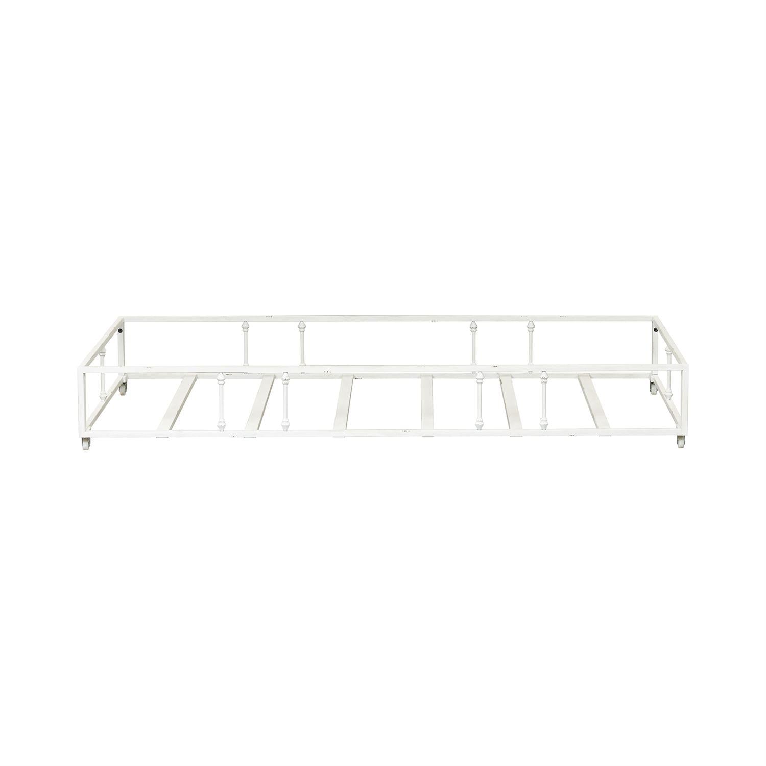  Liberty Furniture Industries Inc. Vintage Series 179-Day Twin Metal Trundle - Antique White IMAGE 2