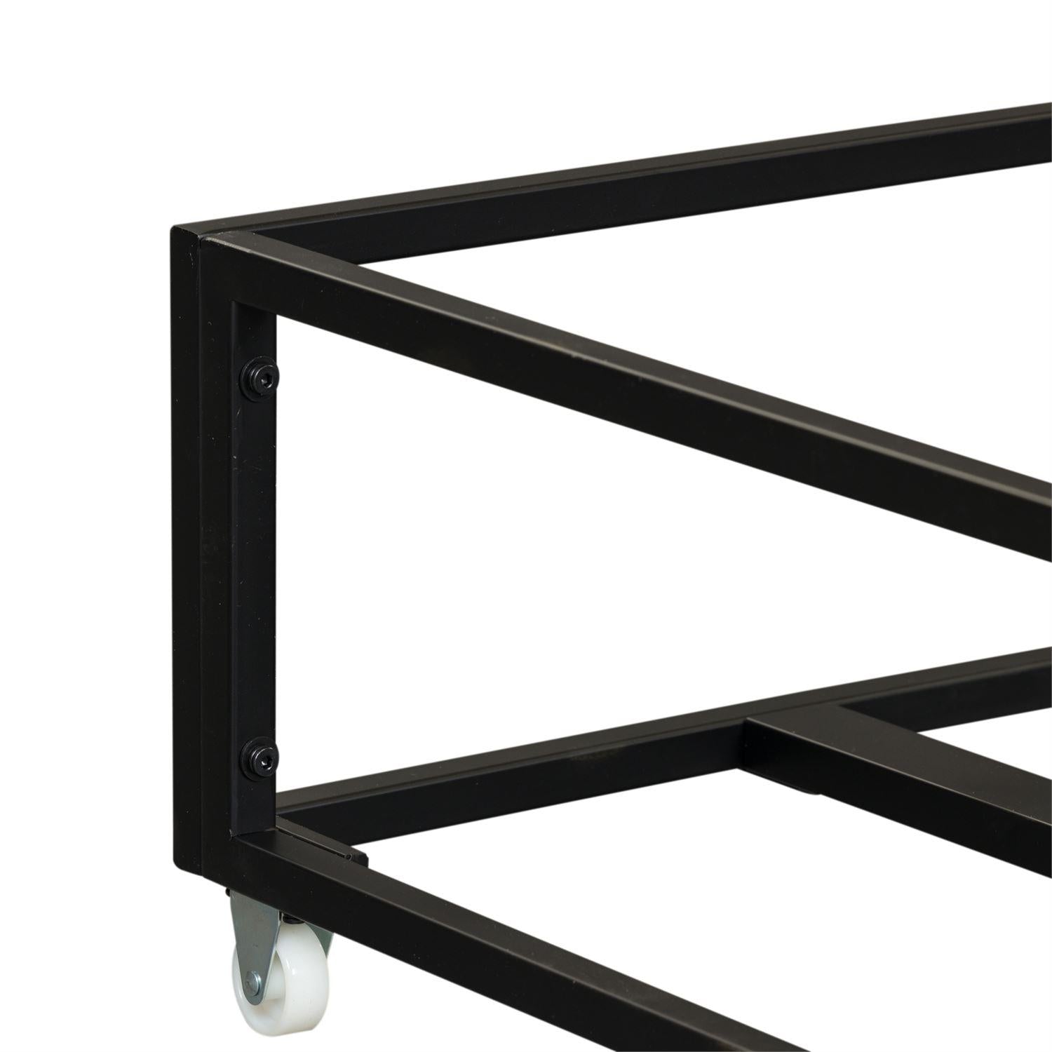  Liberty Furniture Industries Inc. Vintage Series 179-Day Twin Metal Trundle - Black IMAGE 5