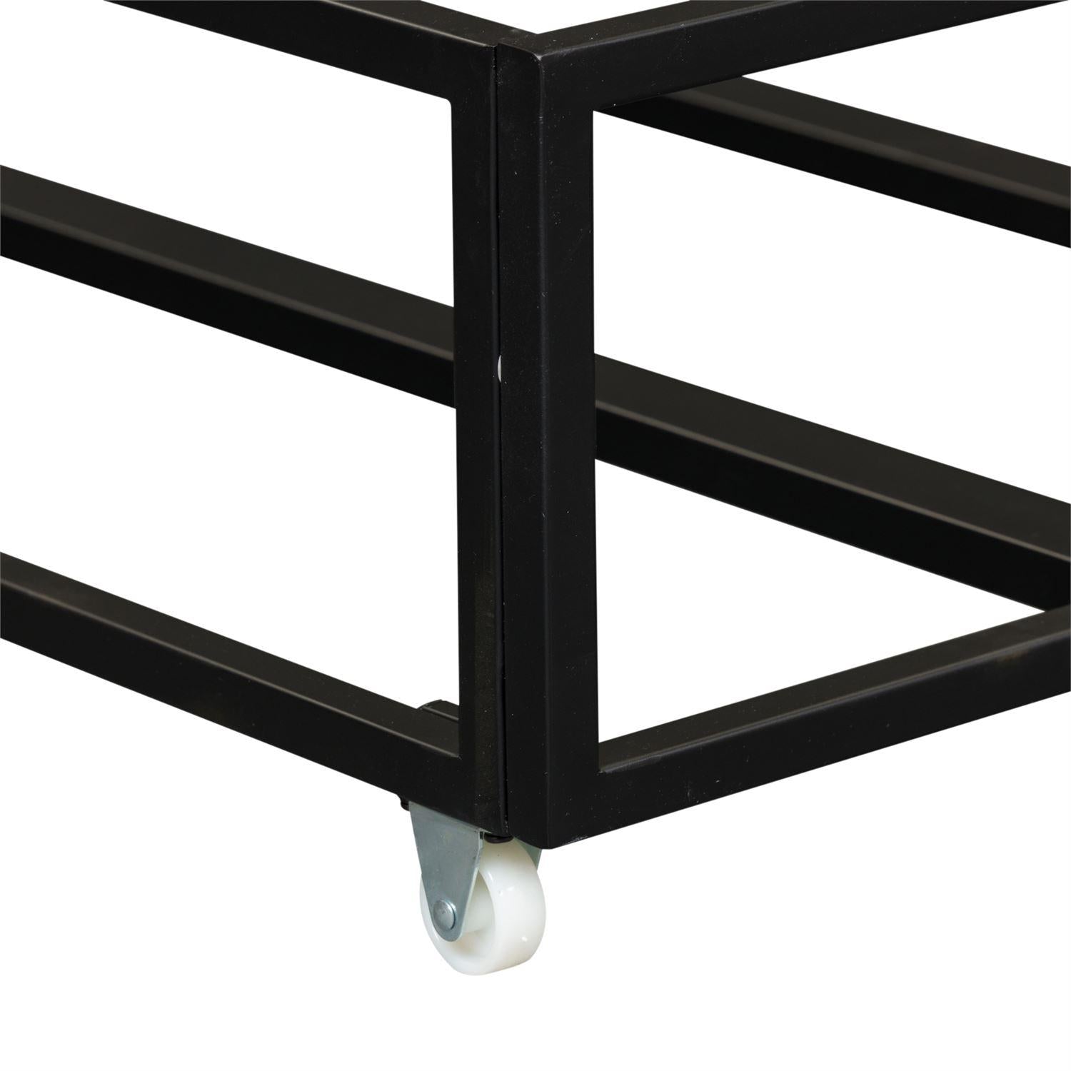  Liberty Furniture Industries Inc. Vintage Series 179-Day Twin Metal Trundle - Black IMAGE 6