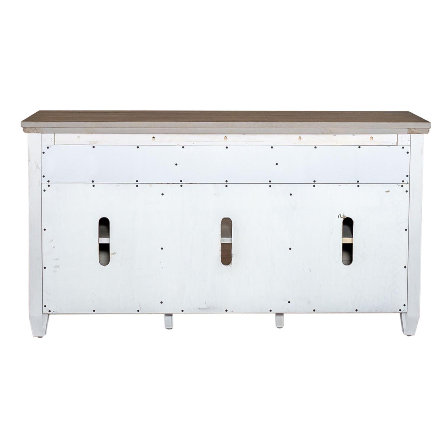  Liberty Furniture Industries Inc. Heartland 824-TV56T 56 Inch Tile TV Console IMAGE 4