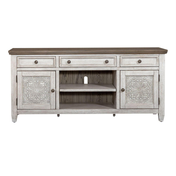 Liberty Furniture Industries Inc. Heartland 824-TV66T 66 Inch Tile TV Console