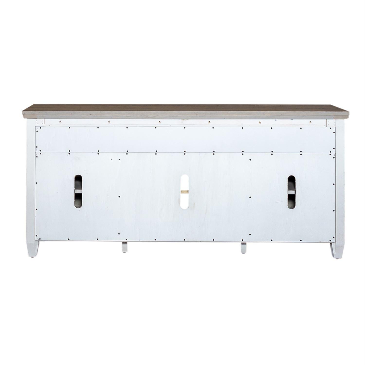  Liberty Furniture Industries Inc. Heartland 824-TV66T 66 Inch Tile TV Console IMAGE 4