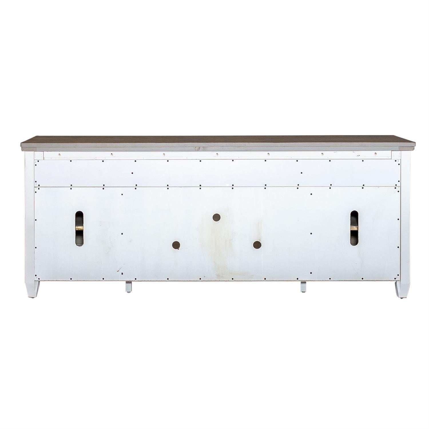  Liberty Furniture Industries Inc. Heartland 824-TV76T 76 Inch Tile TV Console IMAGE 4