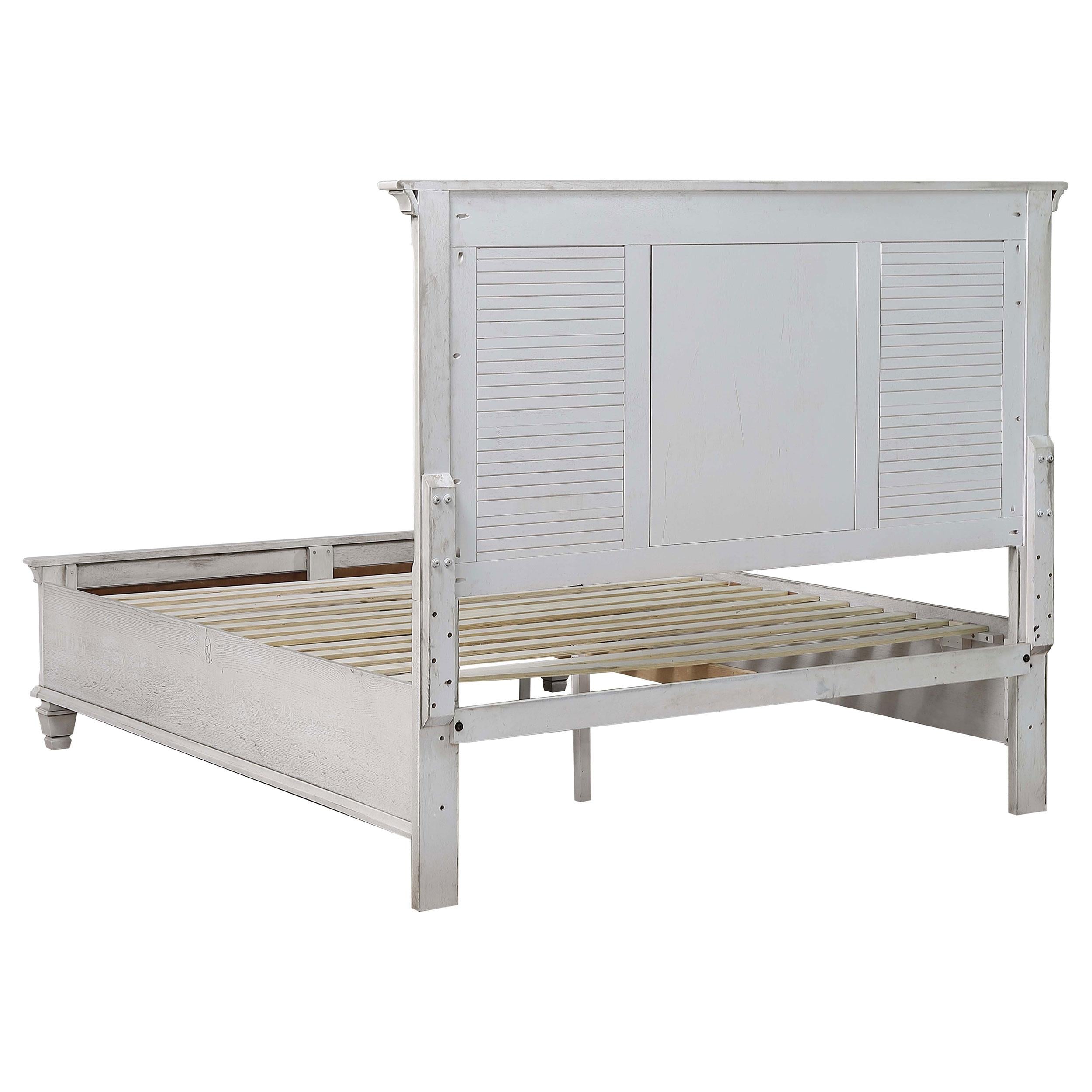  Size_Queen --  Coaster Furniture Franco Panel Bed with Storage IMAGE 4