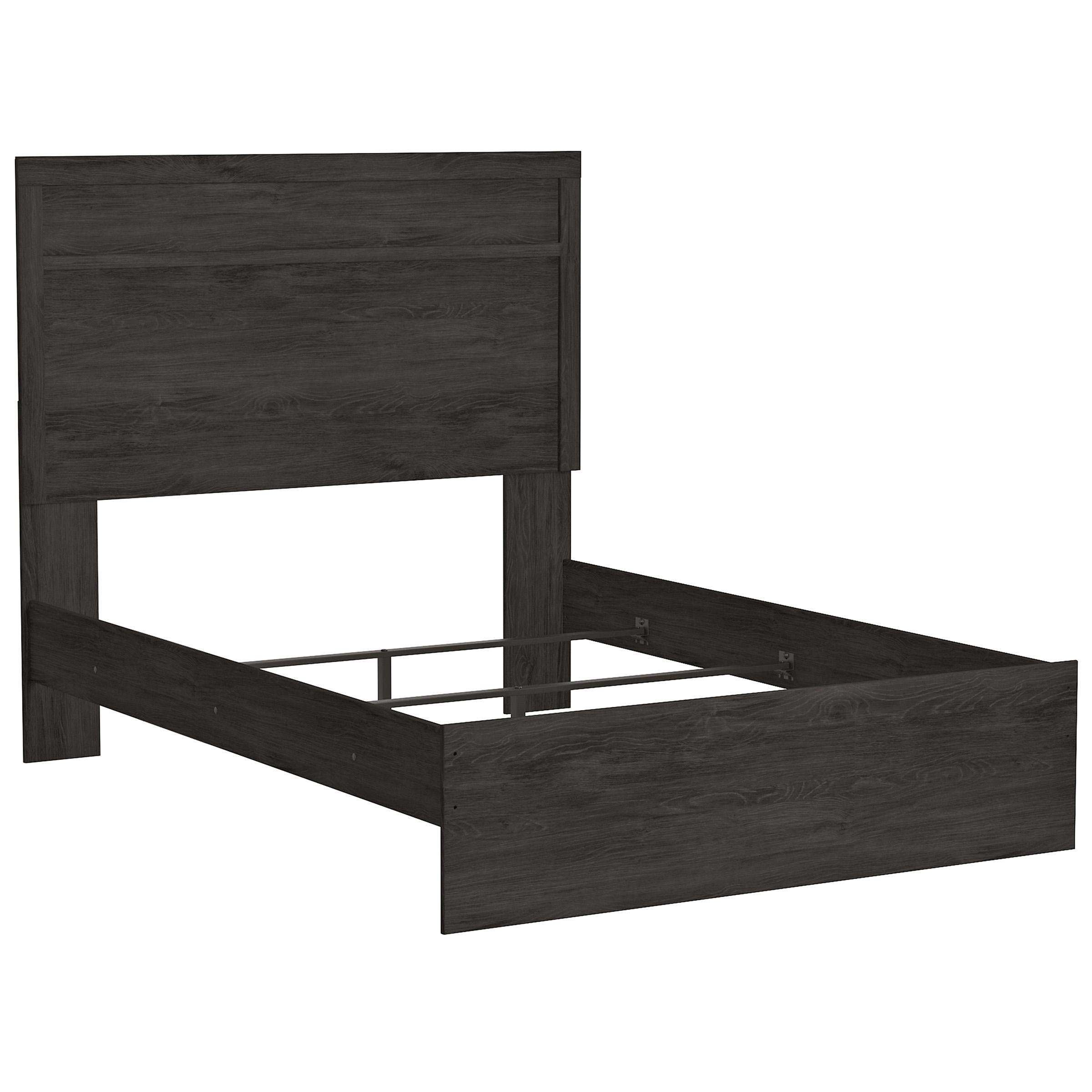  Size_Full --  Belachime B2589B5 Full Panel Bed IMAGE 4