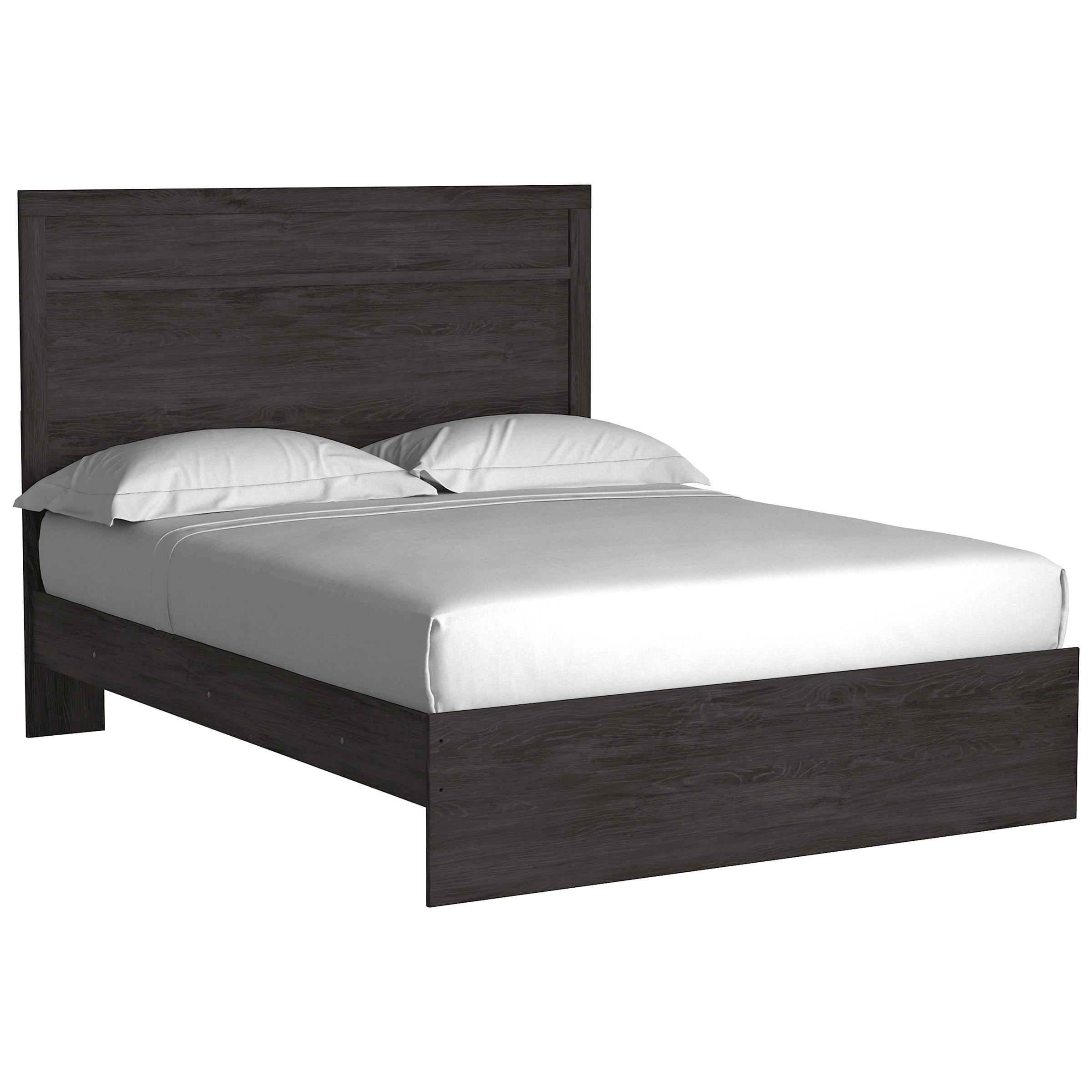  Size_Queen --  Belachime B2589B2 Queen Panel Bed IMAGE 1