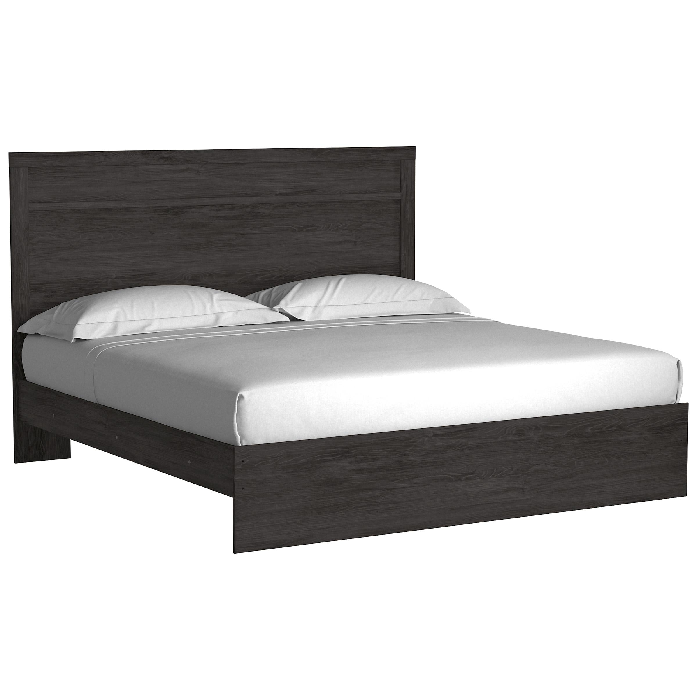  Size_King --  Belachime B2589B4 King Panel Bed IMAGE 1
