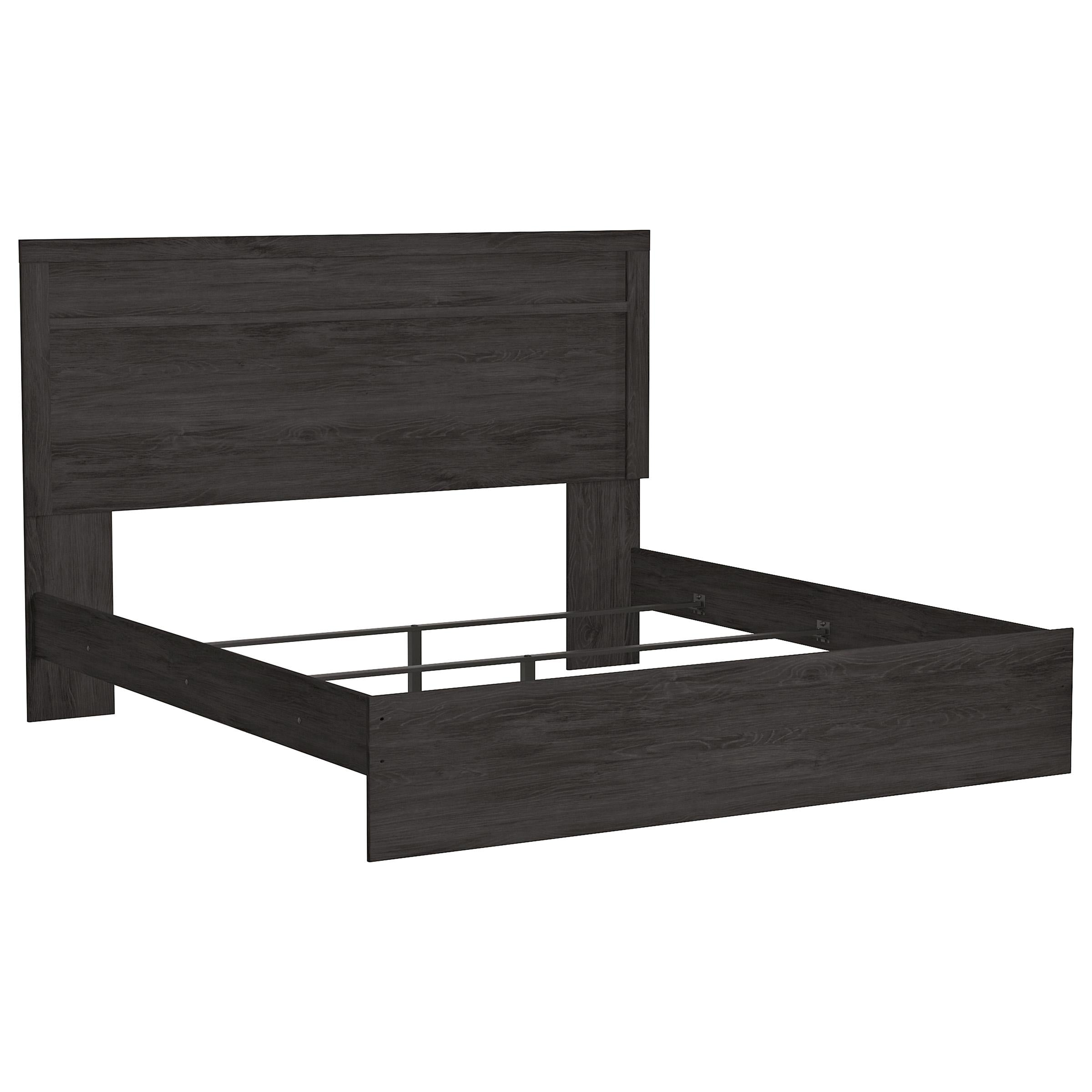  Size_King --  Belachime B2589B4 King Panel Bed IMAGE 4