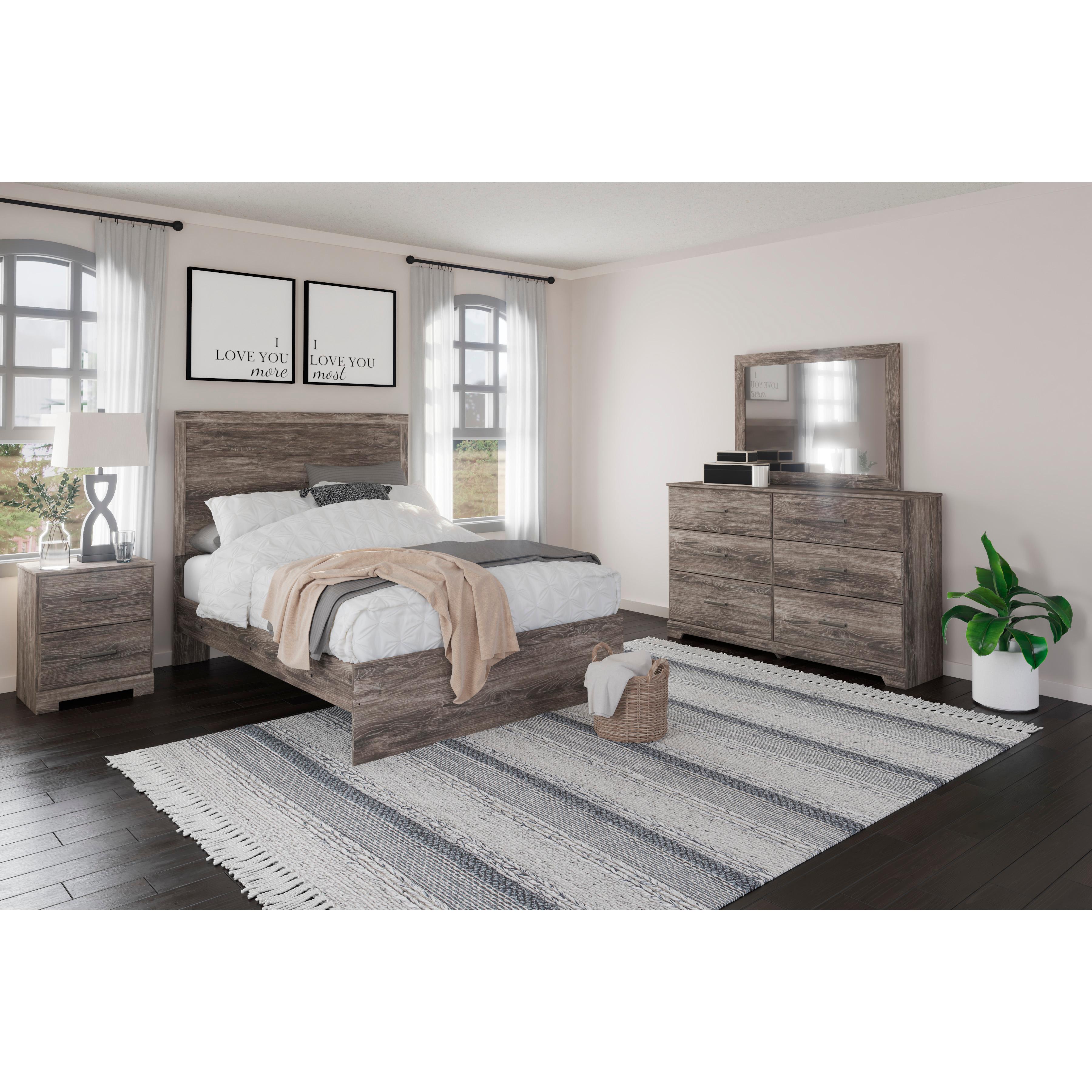  Size_Full --  Ralinksi B2587B4 Full Panel Bed IMAGE 5