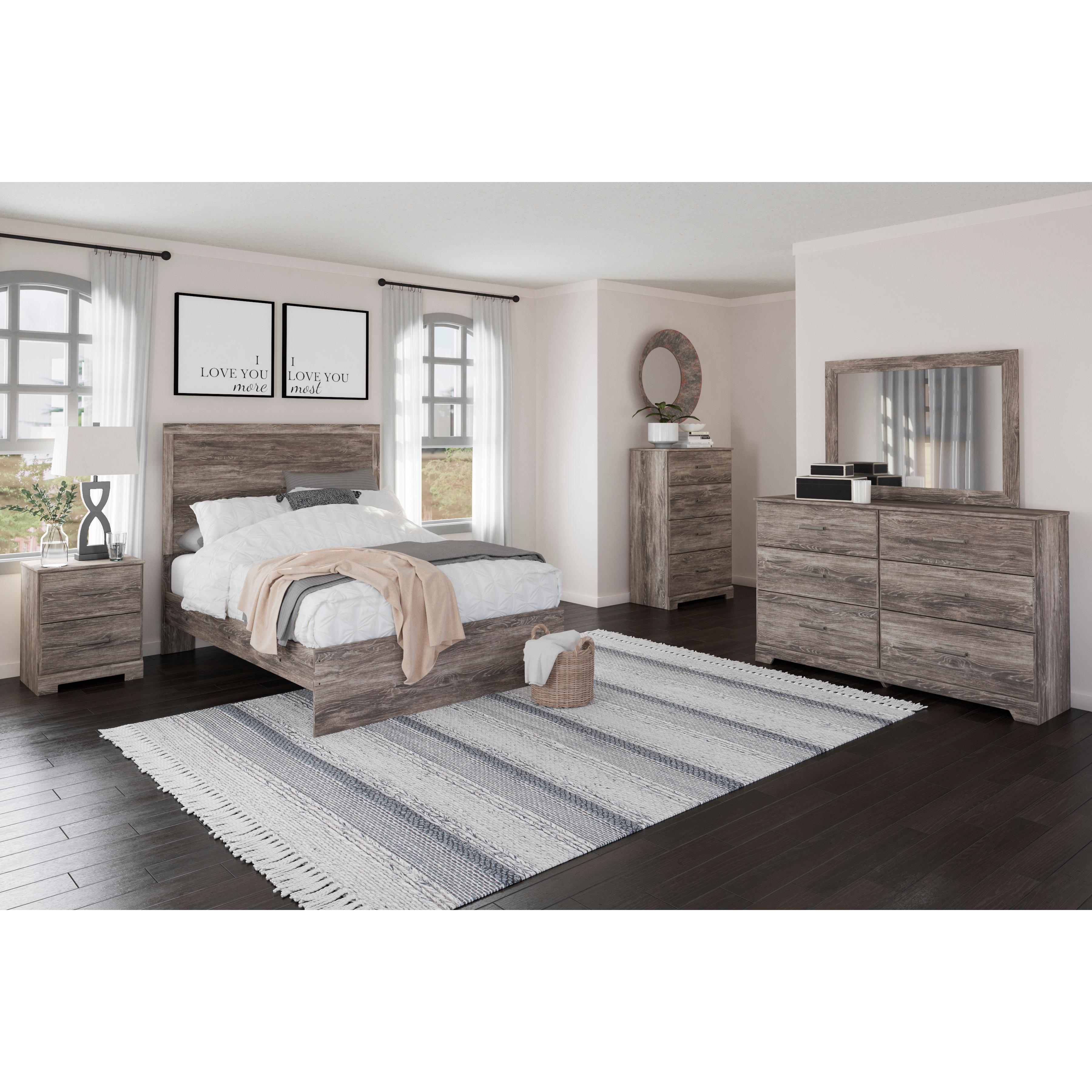  Size_Full --  Ralinksi B2587B4 Full Panel Bed IMAGE 6