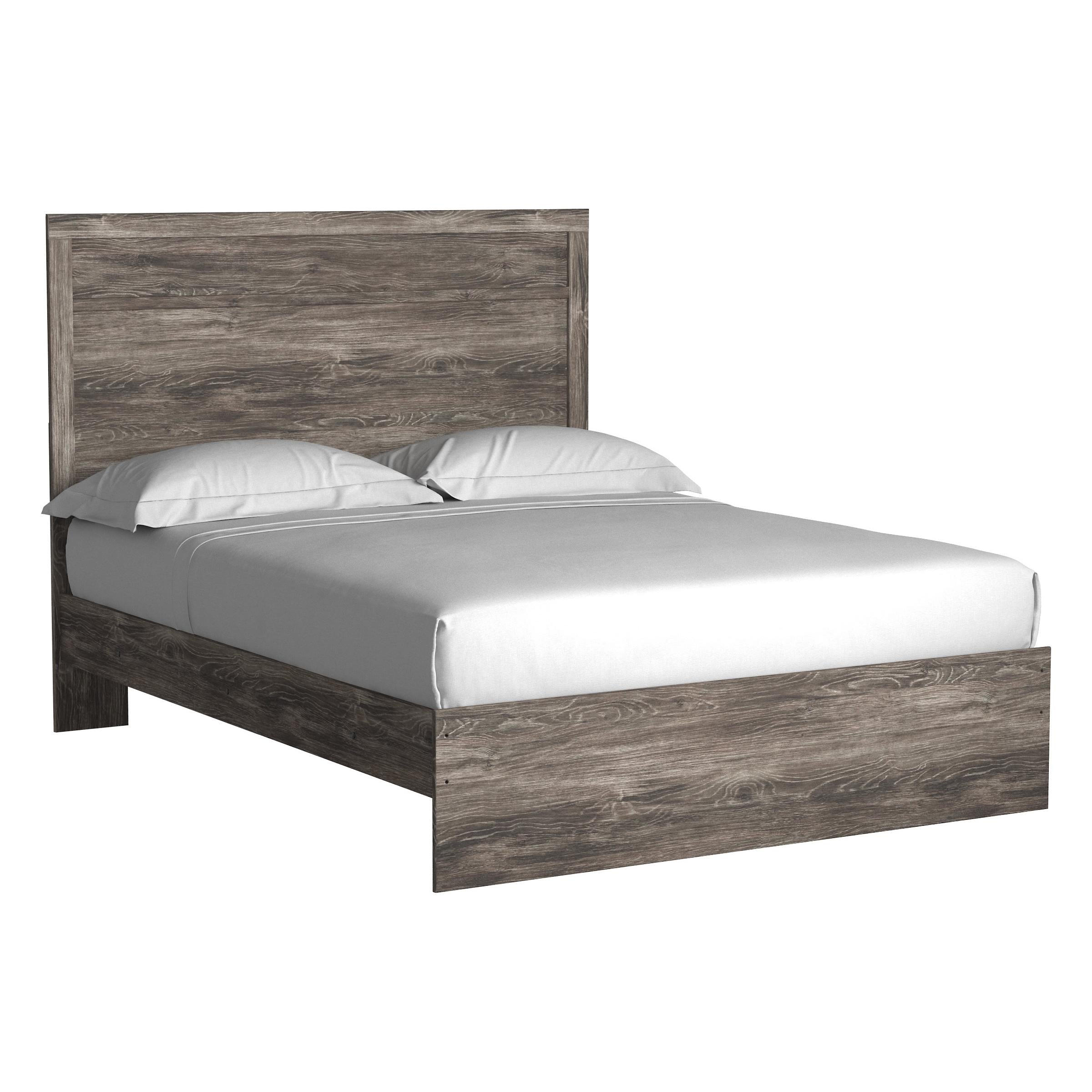  Size_Queen --  Ralinksi B2587B2 Queen Panel Bed IMAGE 1