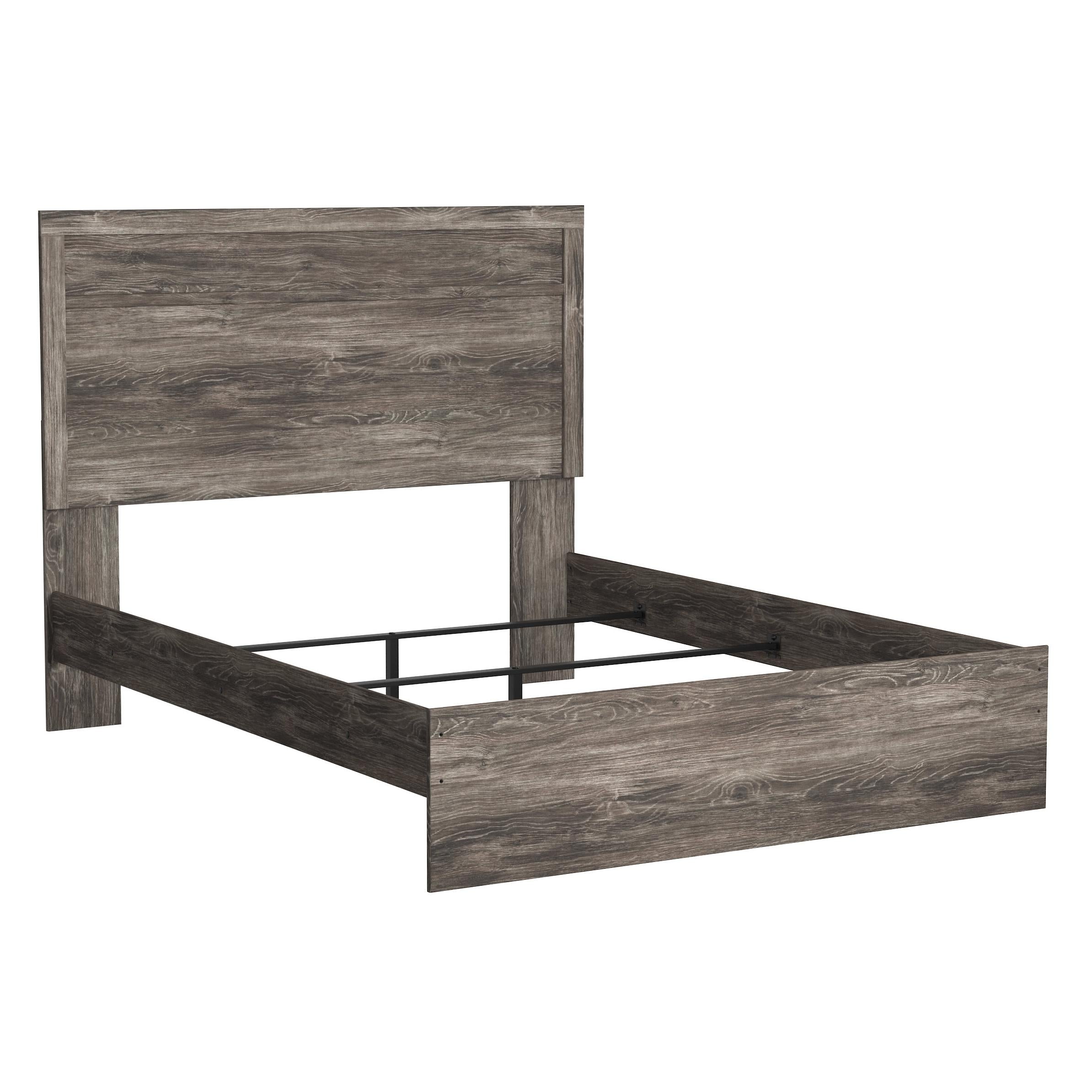  Size_Queen --  Ralinksi B2587B2 Queen Panel Bed IMAGE 4