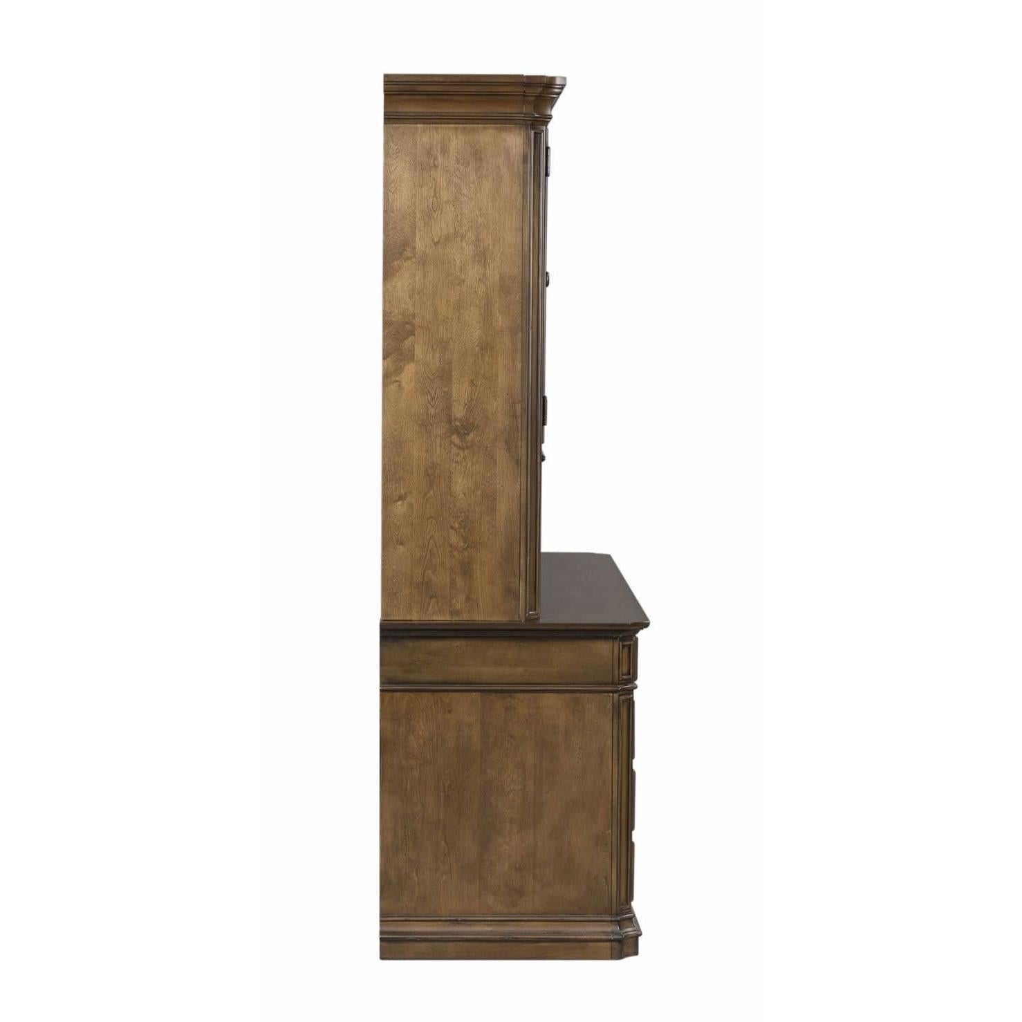  Liberty Furniture Industries Inc. Amelia Jr Executive 487-HOJ-JEC Credenza and Hutch IMAGE 4