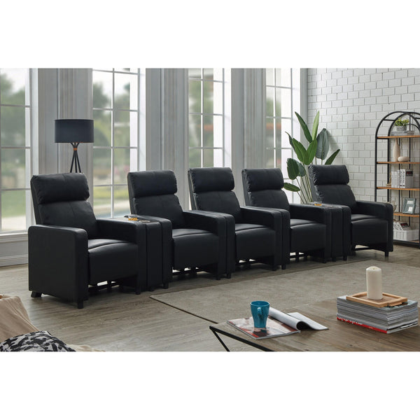 Coaster Furniture Toohey 600181-S5B 7 pc Home Theater Seating