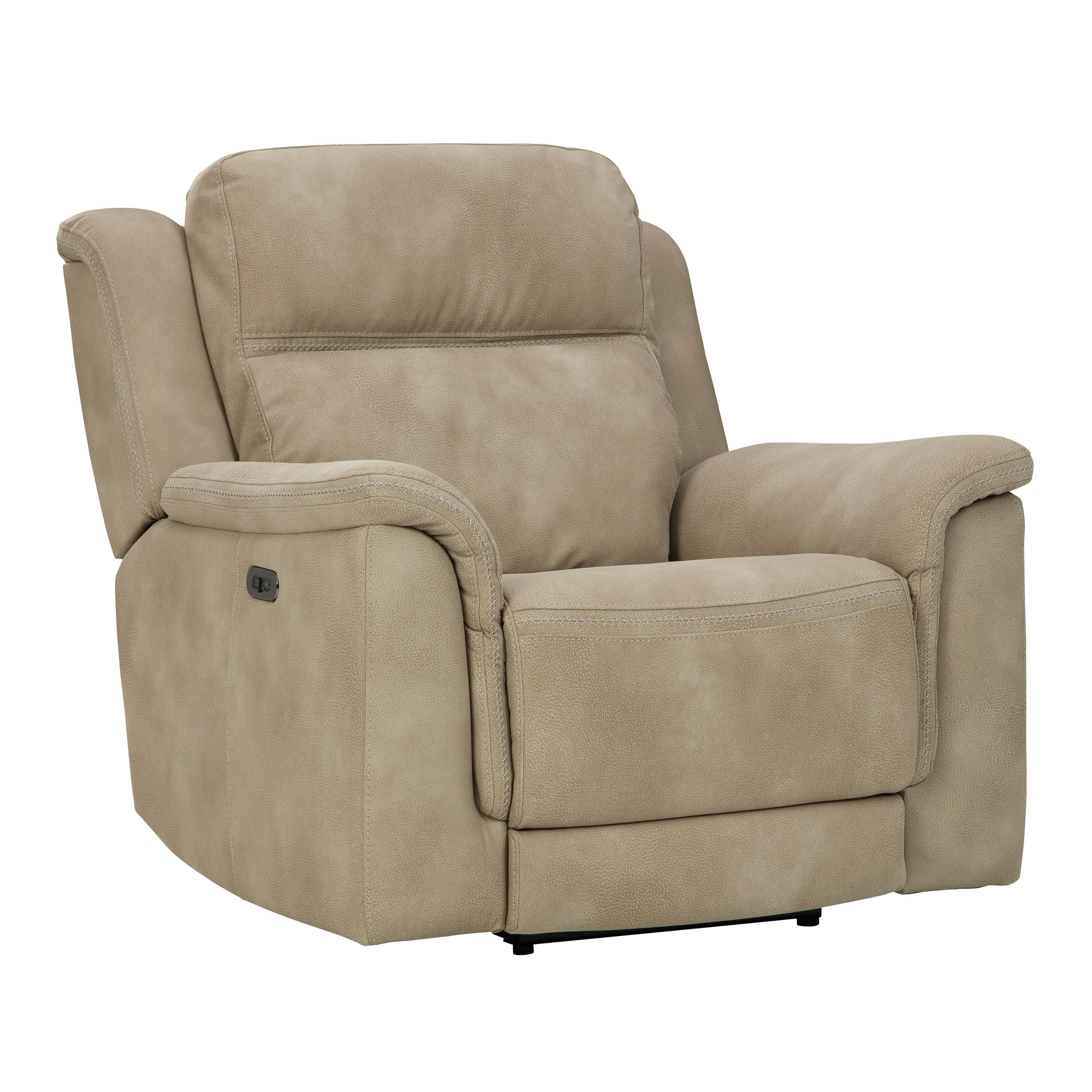  Manufacturer Color_Sand --  Next-Gen Durapella 5930213 Power Recliner with Adjustable Headrest IMAGE 1