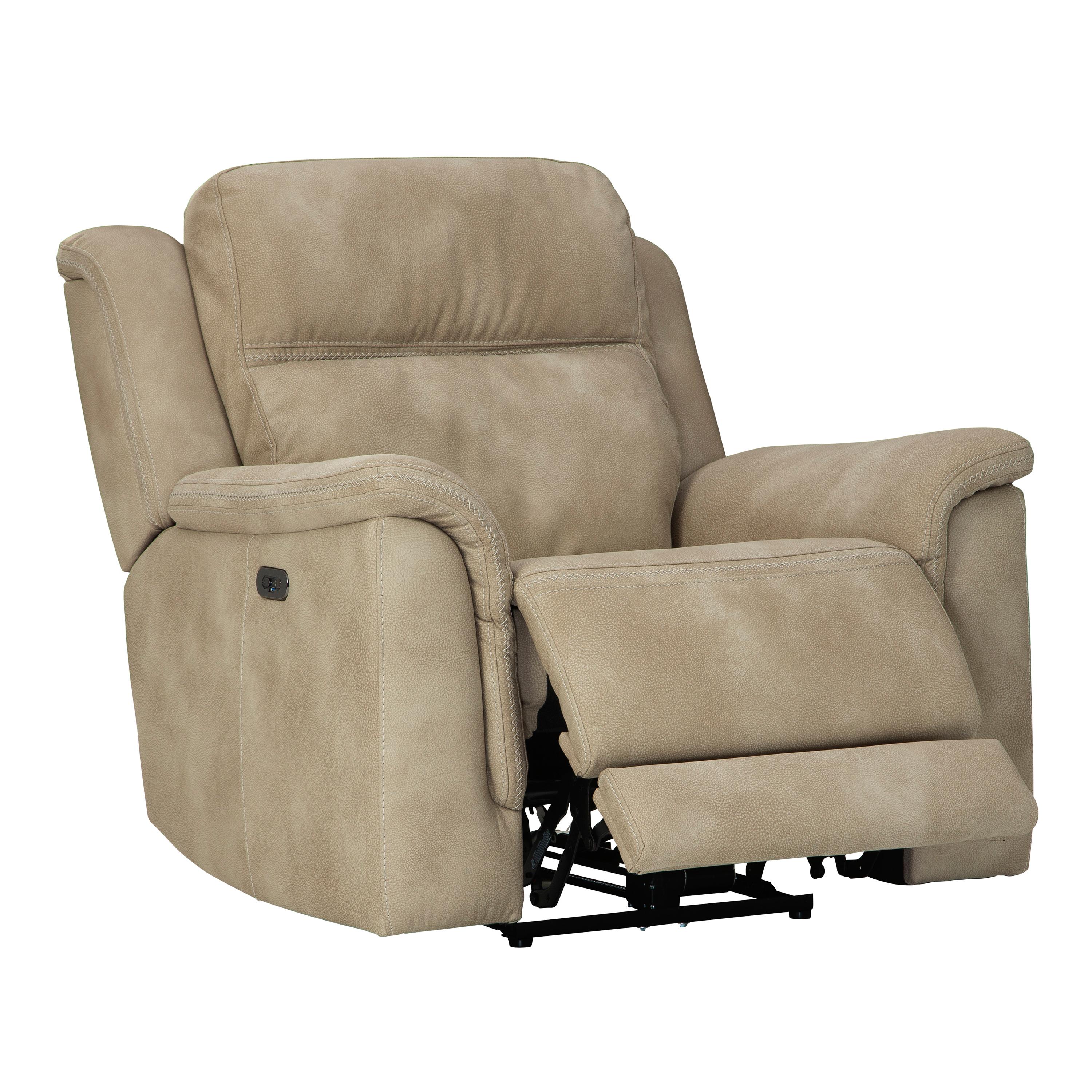  Manufacturer Color_Sand --  Next-Gen Durapella 5930213 Power Recliner with Adjustable Headrest IMAGE 2