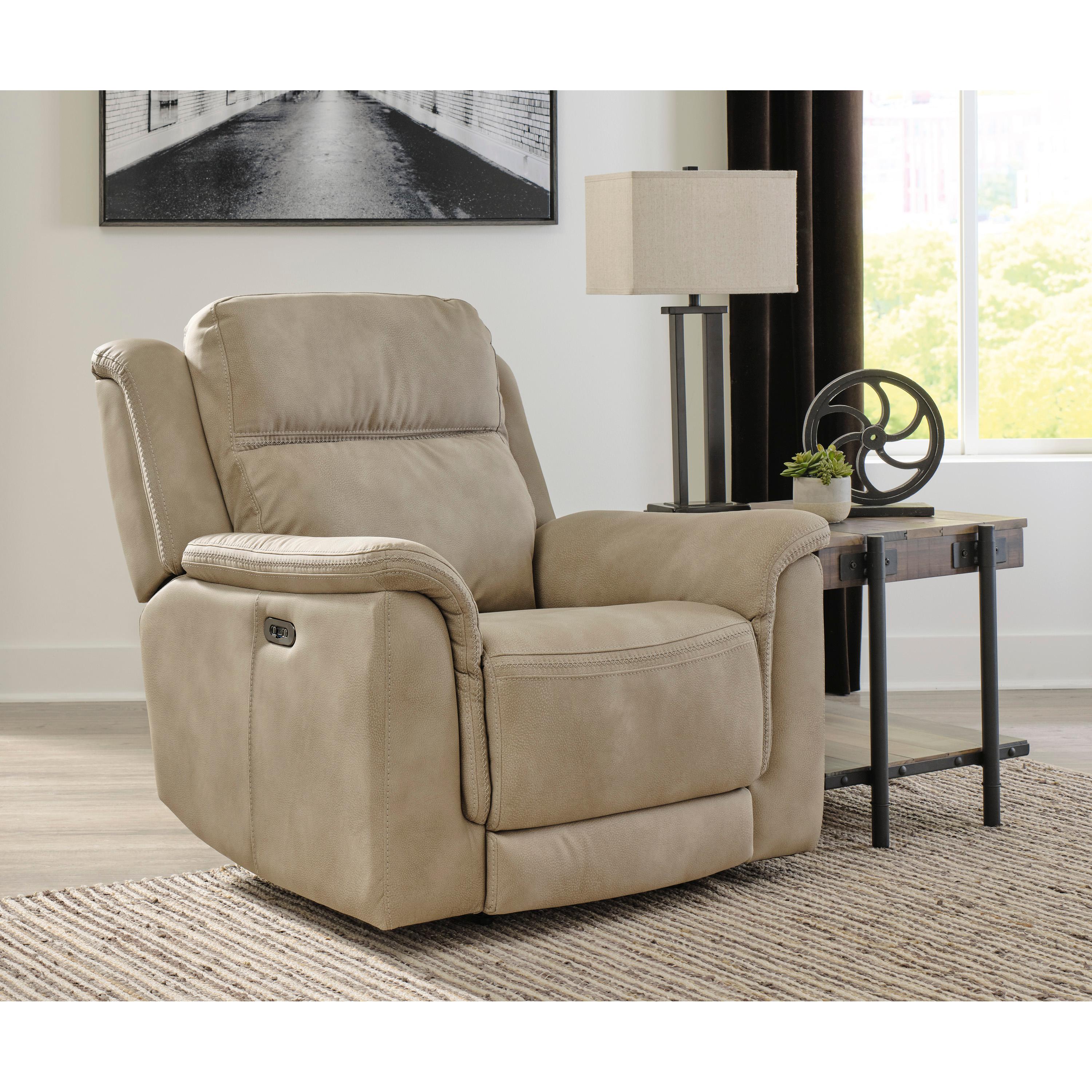  Manufacturer Color_Sand --  Next-Gen Durapella 5930213 Power Recliner with Adjustable Headrest IMAGE 6