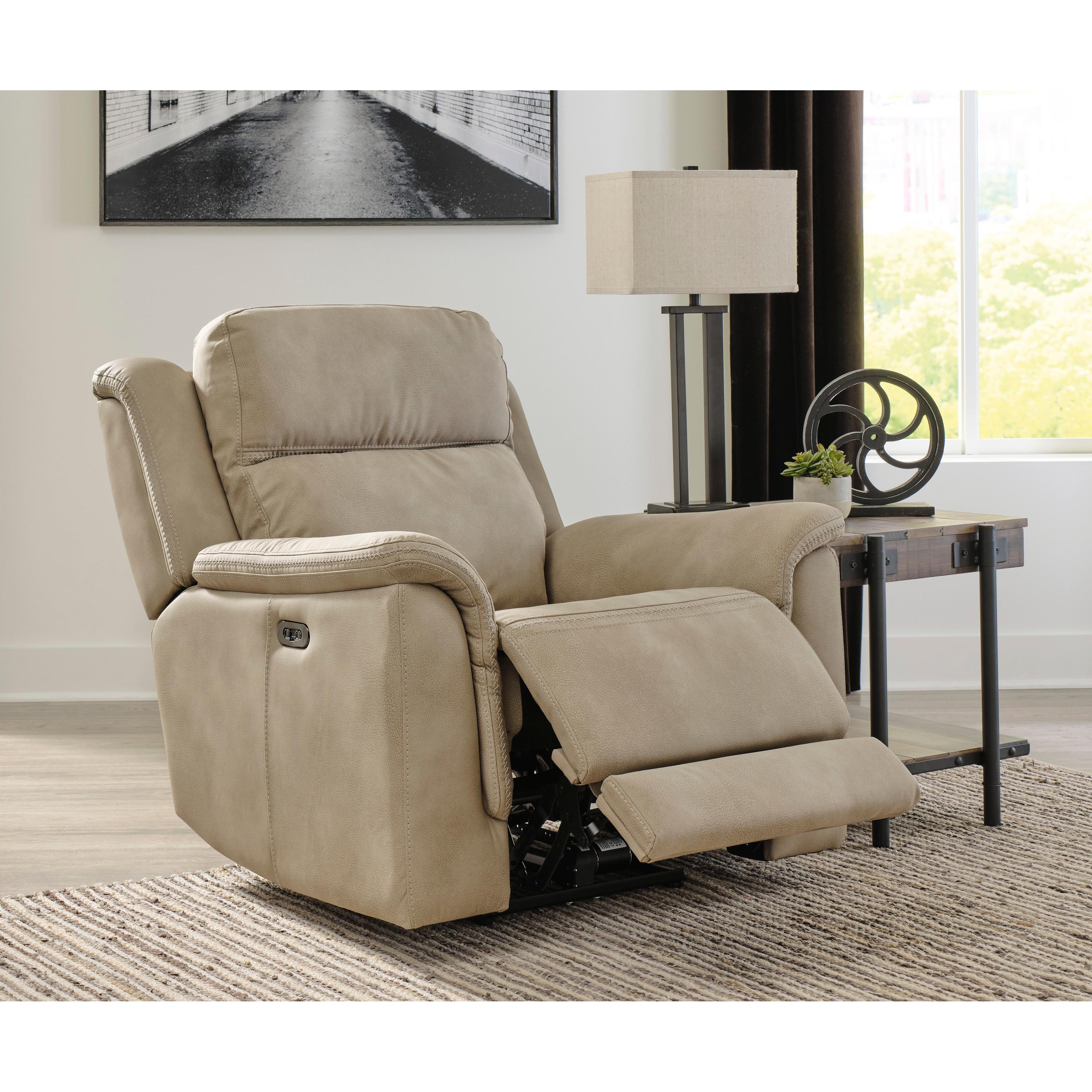  Manufacturer Color_Sand --  Next-Gen Durapella 5930213 Power Recliner with Adjustable Headrest IMAGE 7