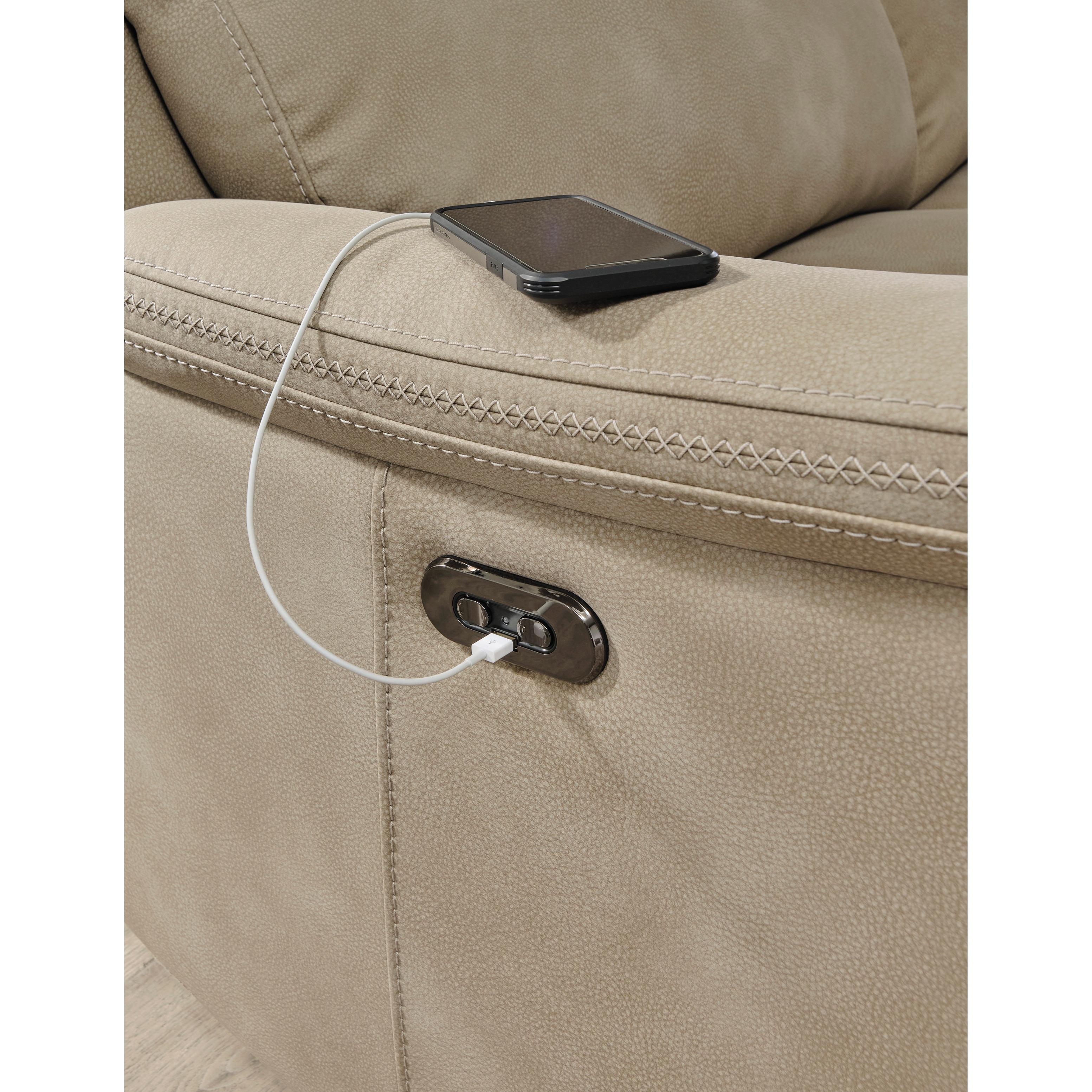  Manufacturer Color_Sand --  Next-Gen Durapella 5930247 2 Seat Power Reclining Sofa Adjustable Headrest IMAGE 10