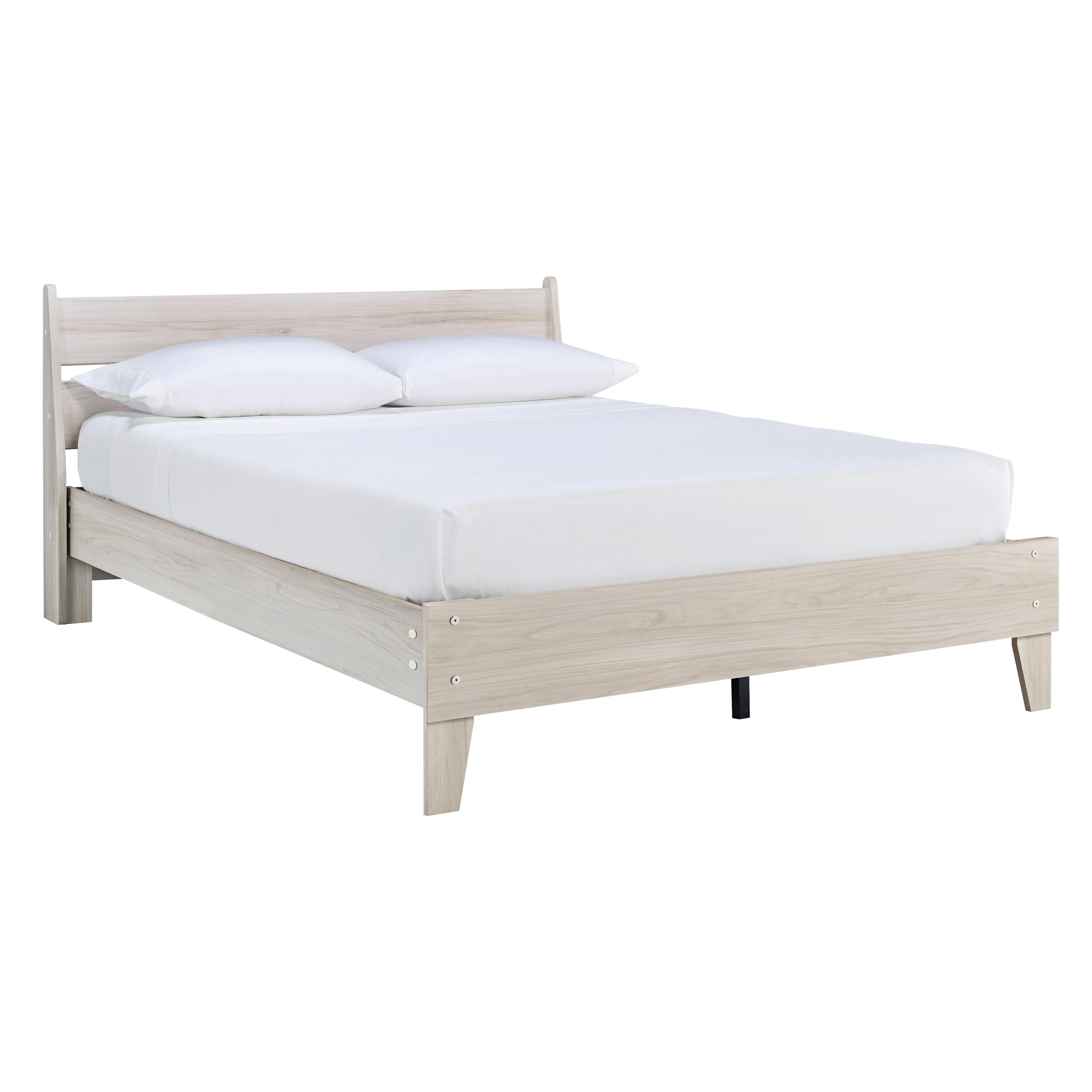  Size_Queen --  Socalle EB1864B1 Queen Panel Platform Bed IMAGE 1