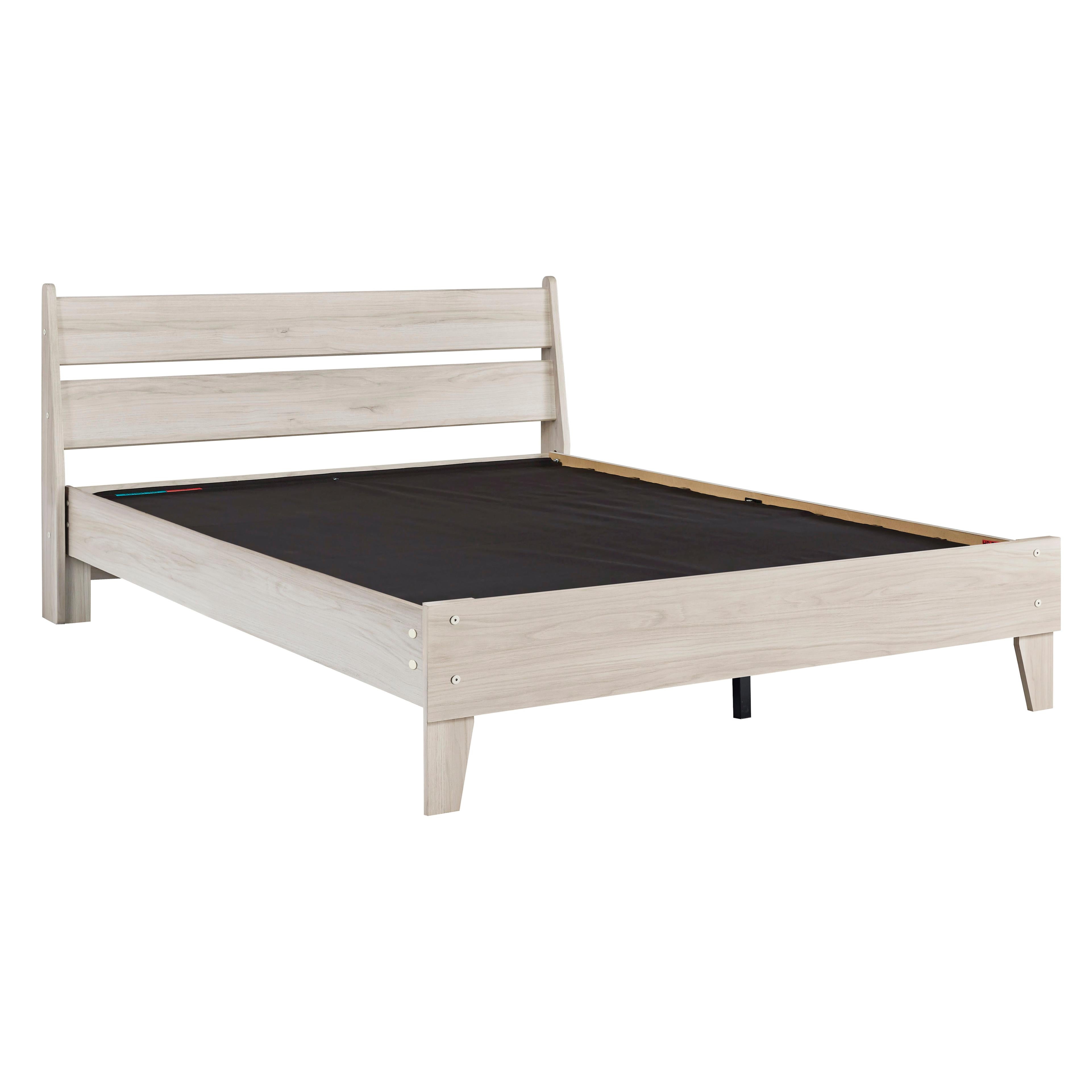  Size_Queen --  Socalle EB1864B1 Queen Panel Platform Bed IMAGE 4