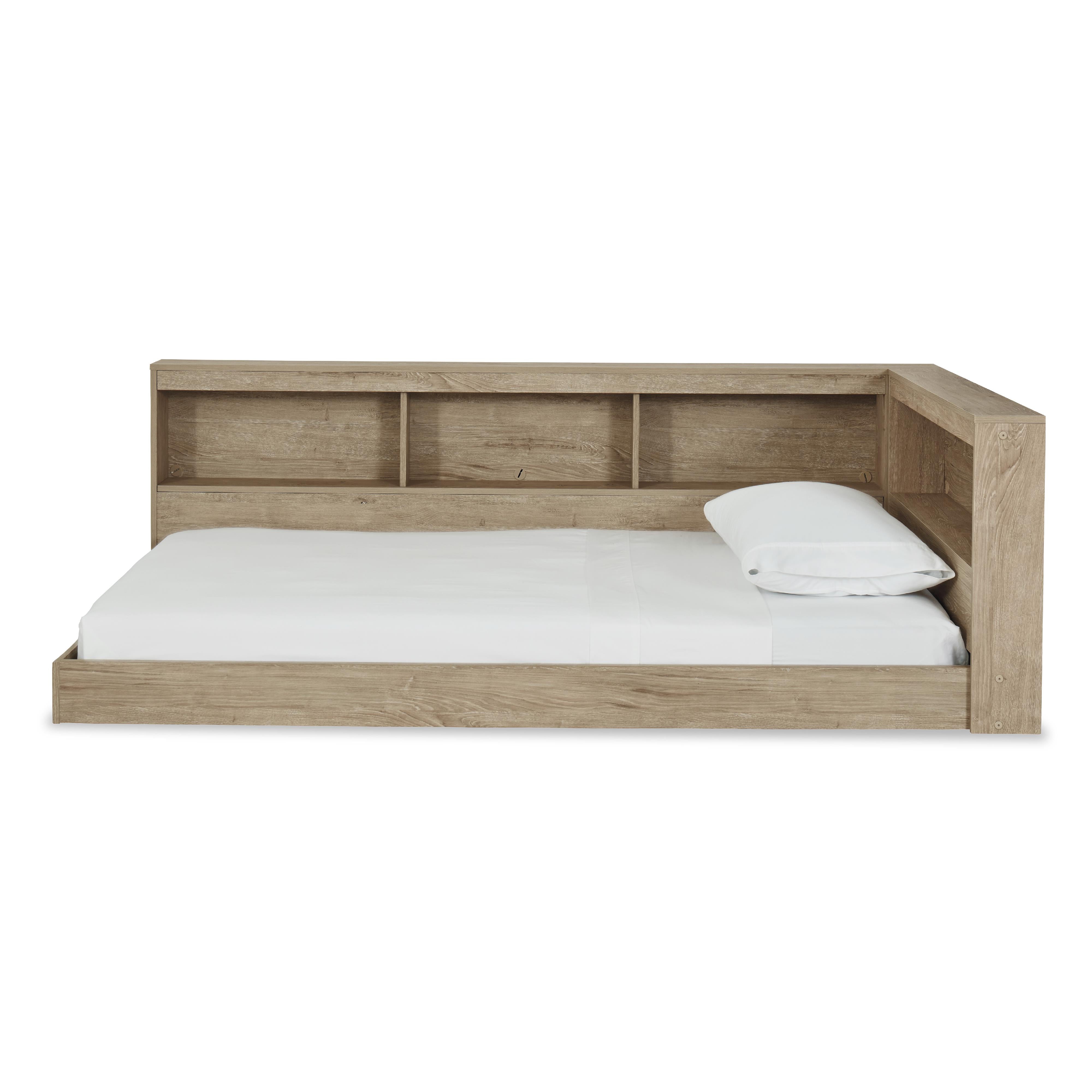  Size_Twin --  Signature Design by Ashley Oliah Bookcase Bed with Storage IMAGE 2