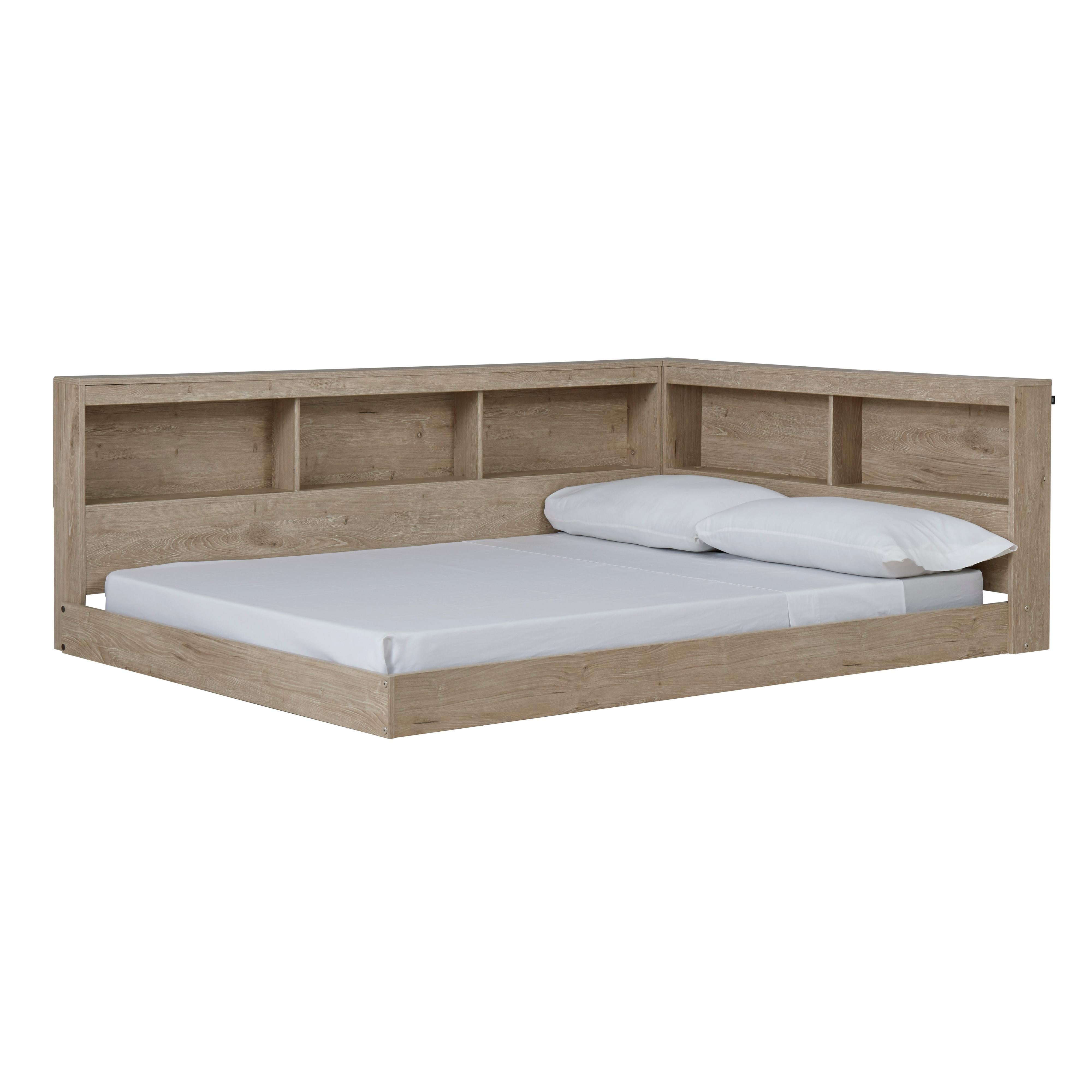  Size_Full --  Oliah EB2270B2 Full Bookcase Storage Bed IMAGE 1