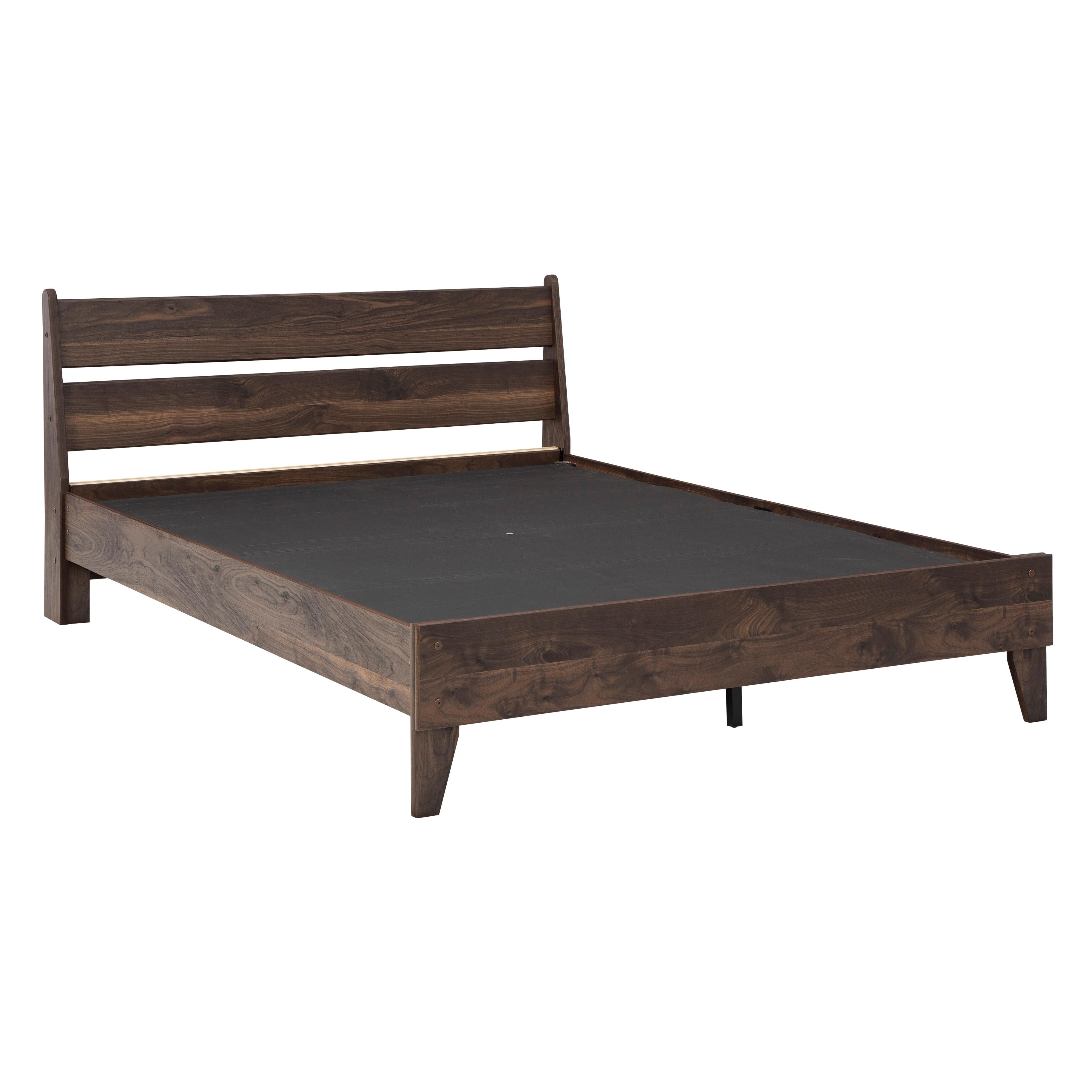  Size_Queen --  Calverson EB3660B1 Queen Panel Platform Bed IMAGE 4