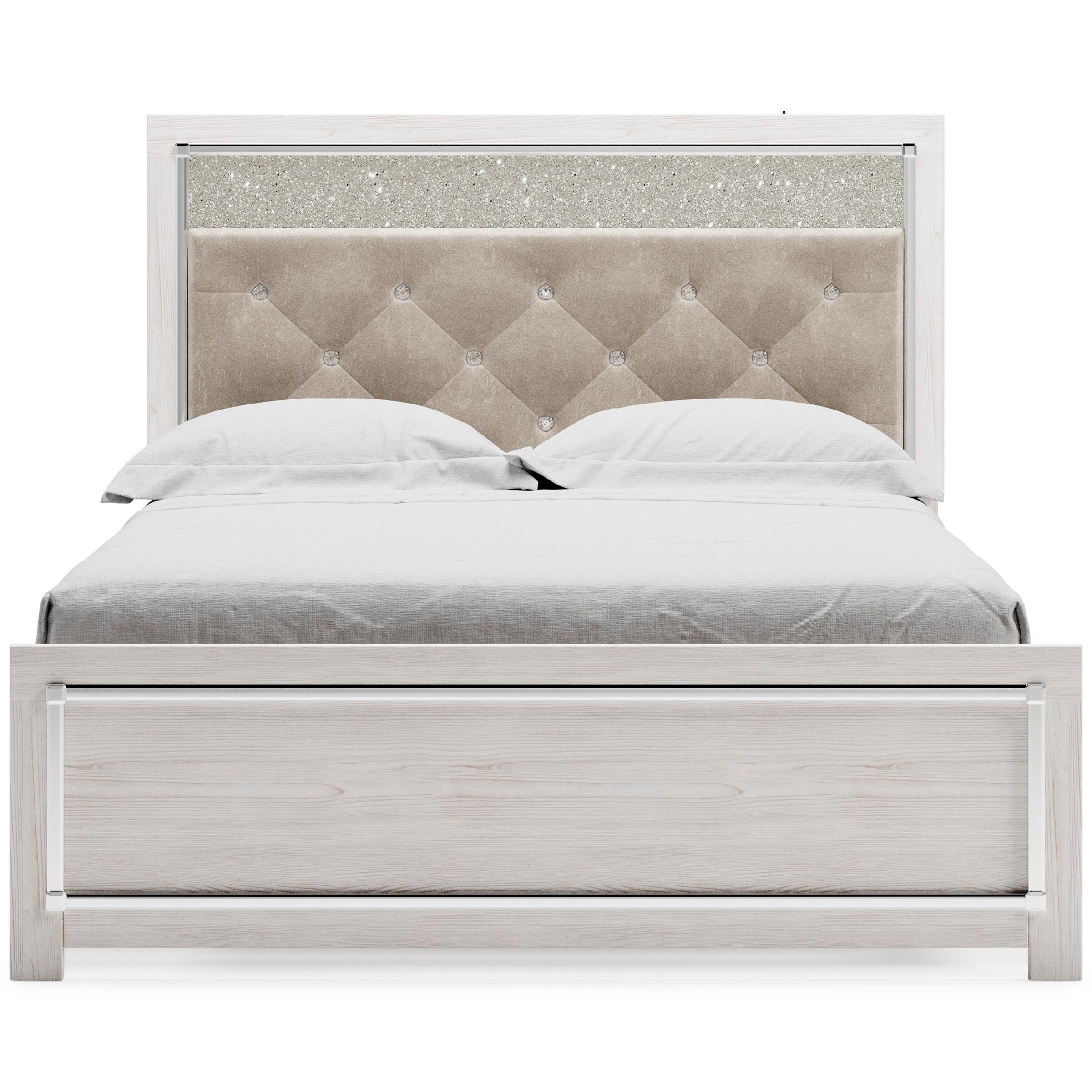  Size_Queen --  Signature Design by Ashley Altyra Panel Bed IMAGE 2