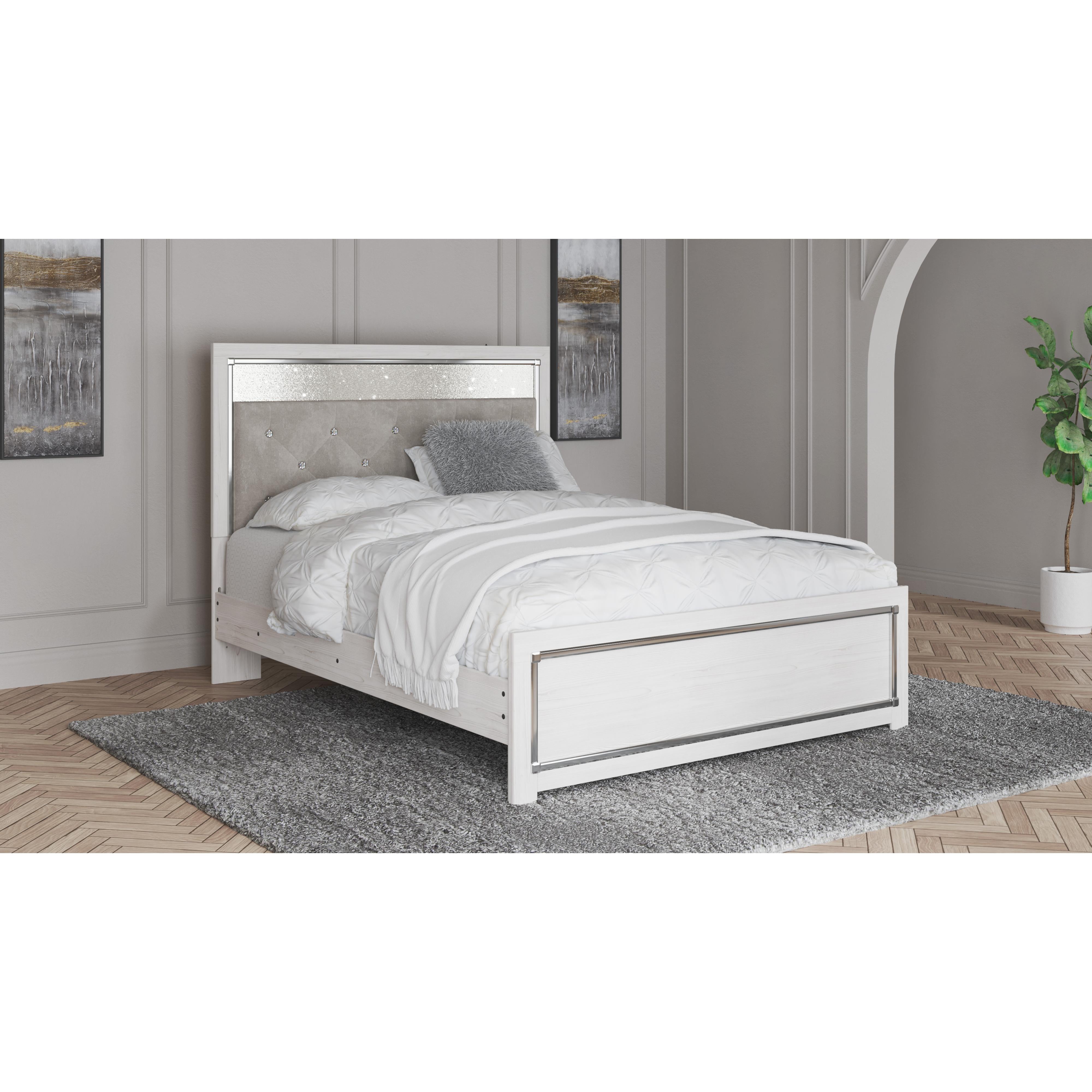  Size_Queen --  Signature Design by Ashley Altyra Panel Bed IMAGE 5