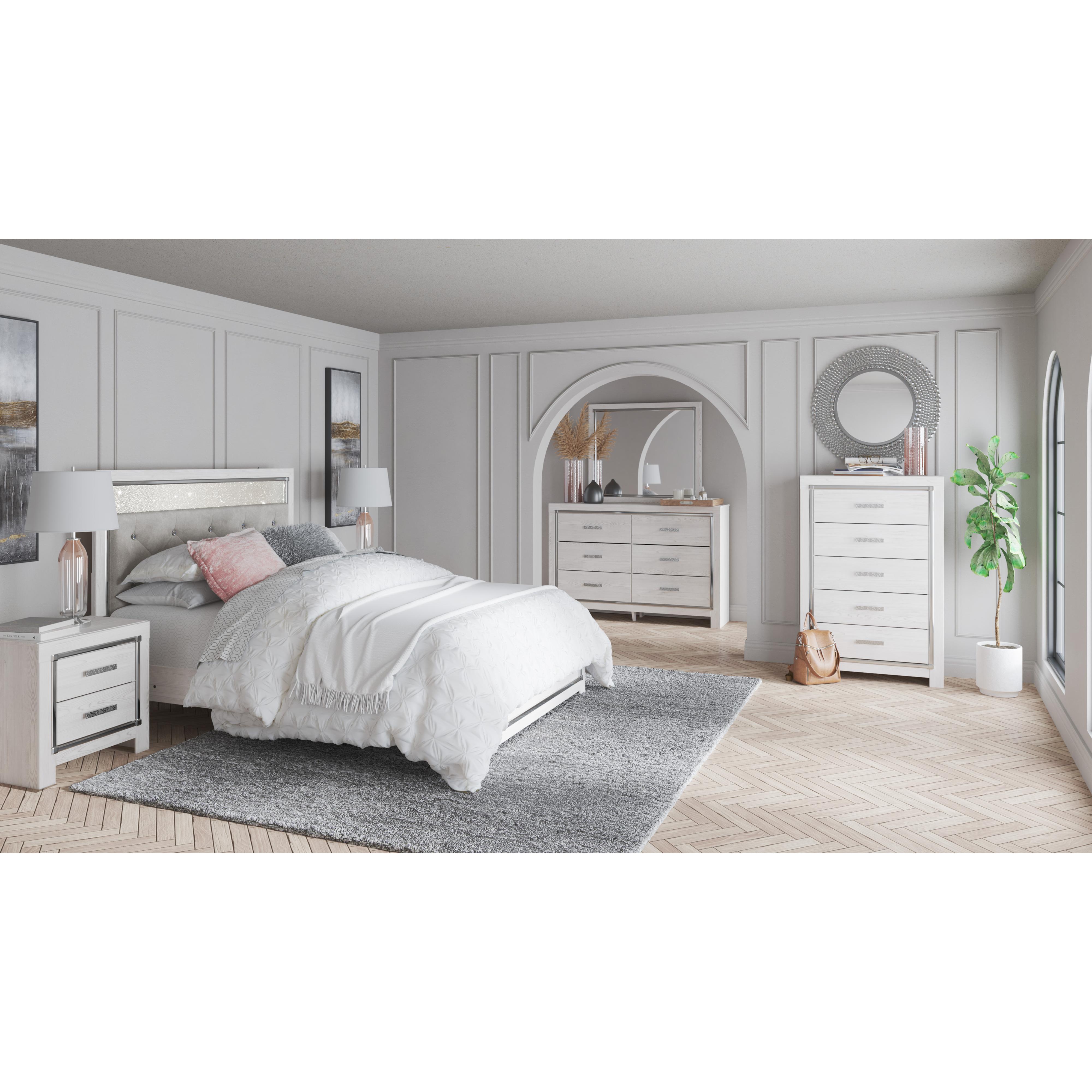  Size_Queen --  Signature Design by Ashley Altyra Panel Bed IMAGE 8