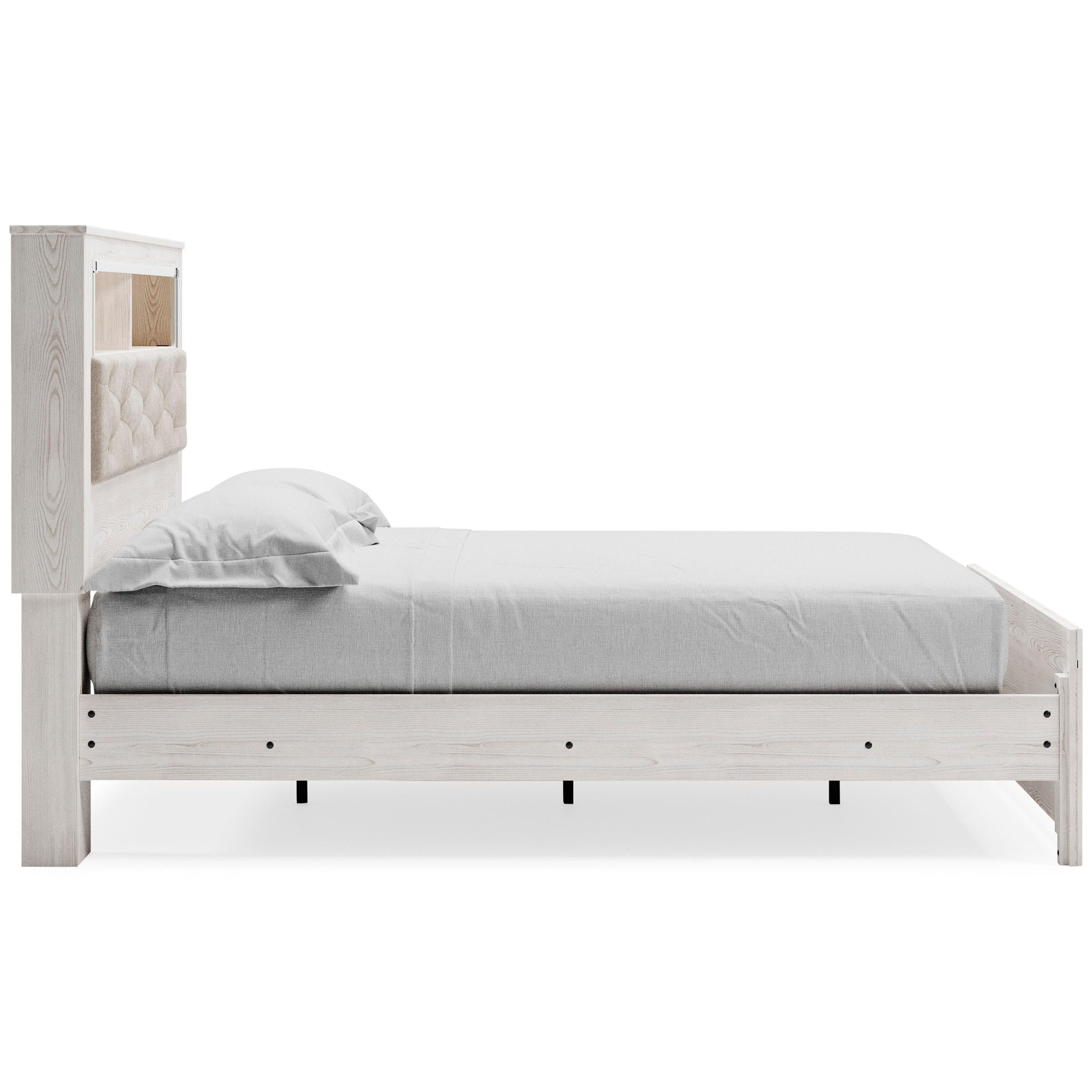  Size_Queen --  Signature Design by Ashley Altyra Bookcase Bed IMAGE 4