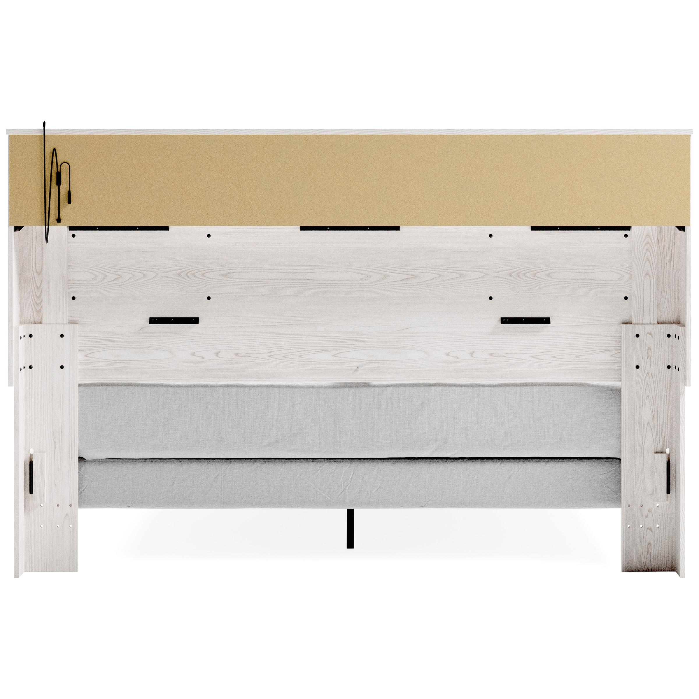  Size_King --  Altyra B2640B5 King Panel Bookcase Bed IMAGE 4