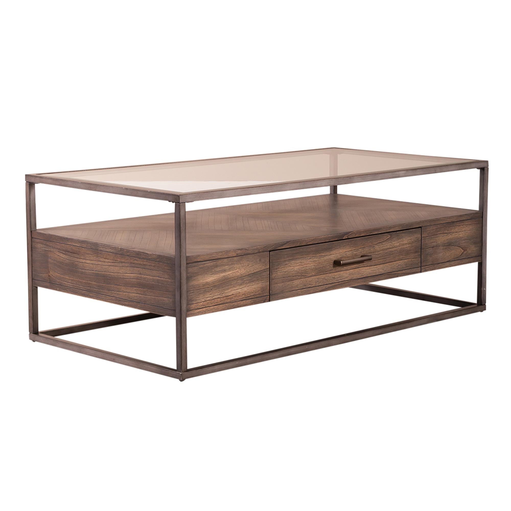  Liberty Furniture Industries Inc. Jamestown 626-OT1011 Rectangular Cocktail Table IMAGE 2