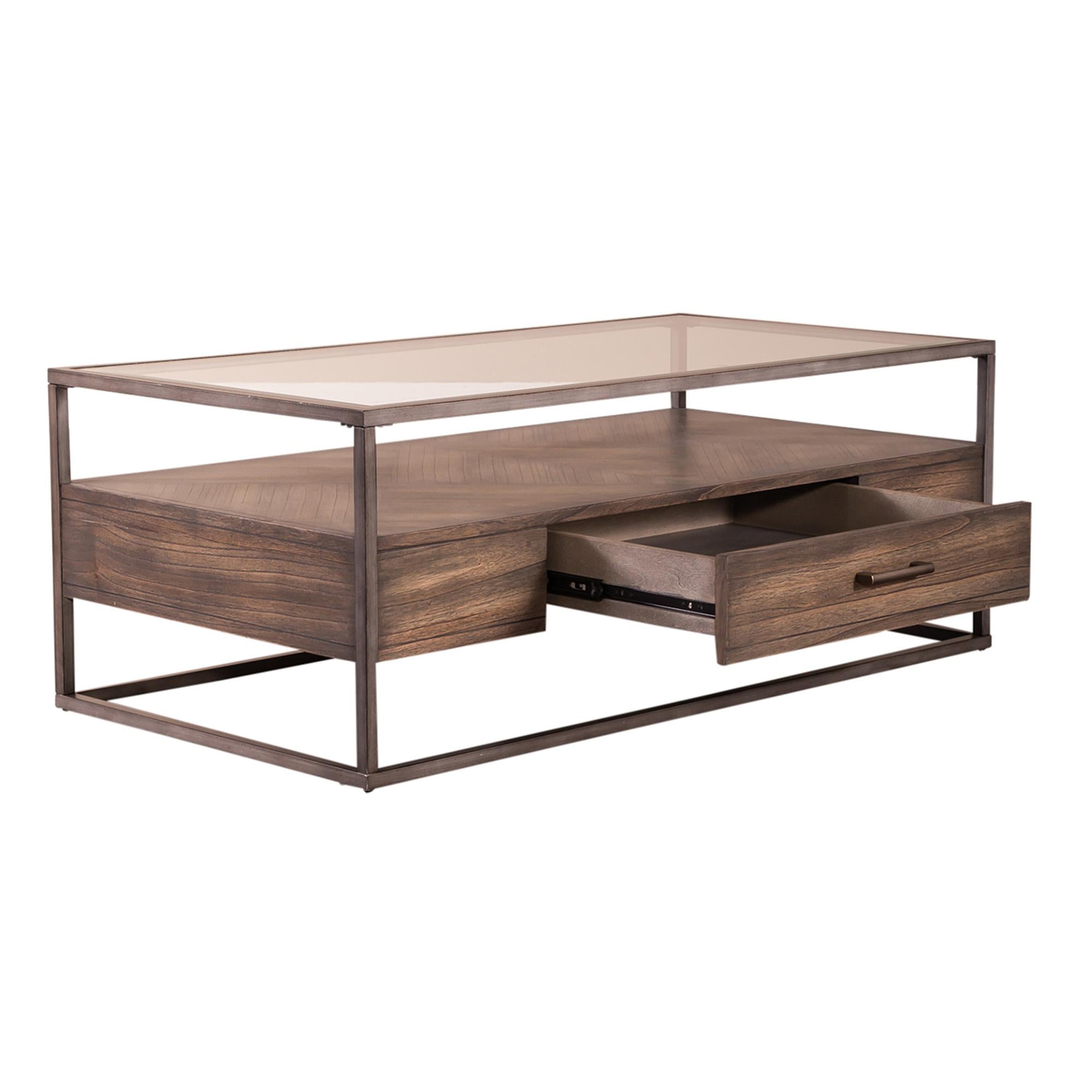  Liberty Furniture Industries Inc. Jamestown 626-OT1011 Rectangular Cocktail Table IMAGE 3
