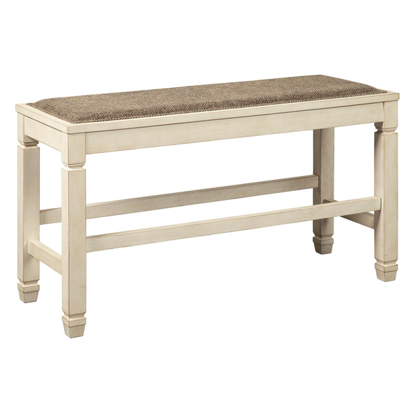 Signature Design by Ashley Bolanburg D647-09 Double Counter Upholstered Bench
