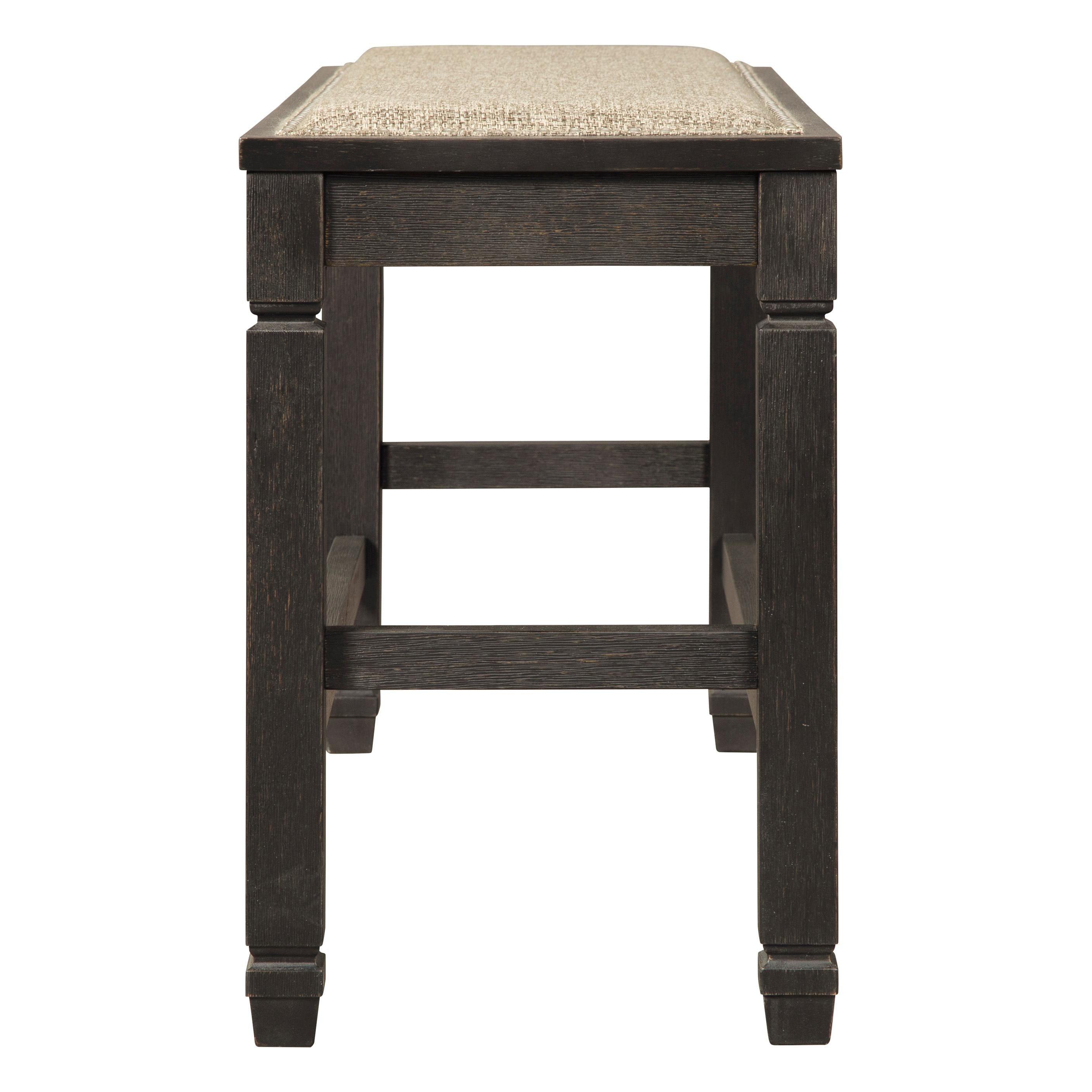  Signature Design by Ashley Tyler Creek D736-09 Double Counter Upholstered Bench IMAGE 3