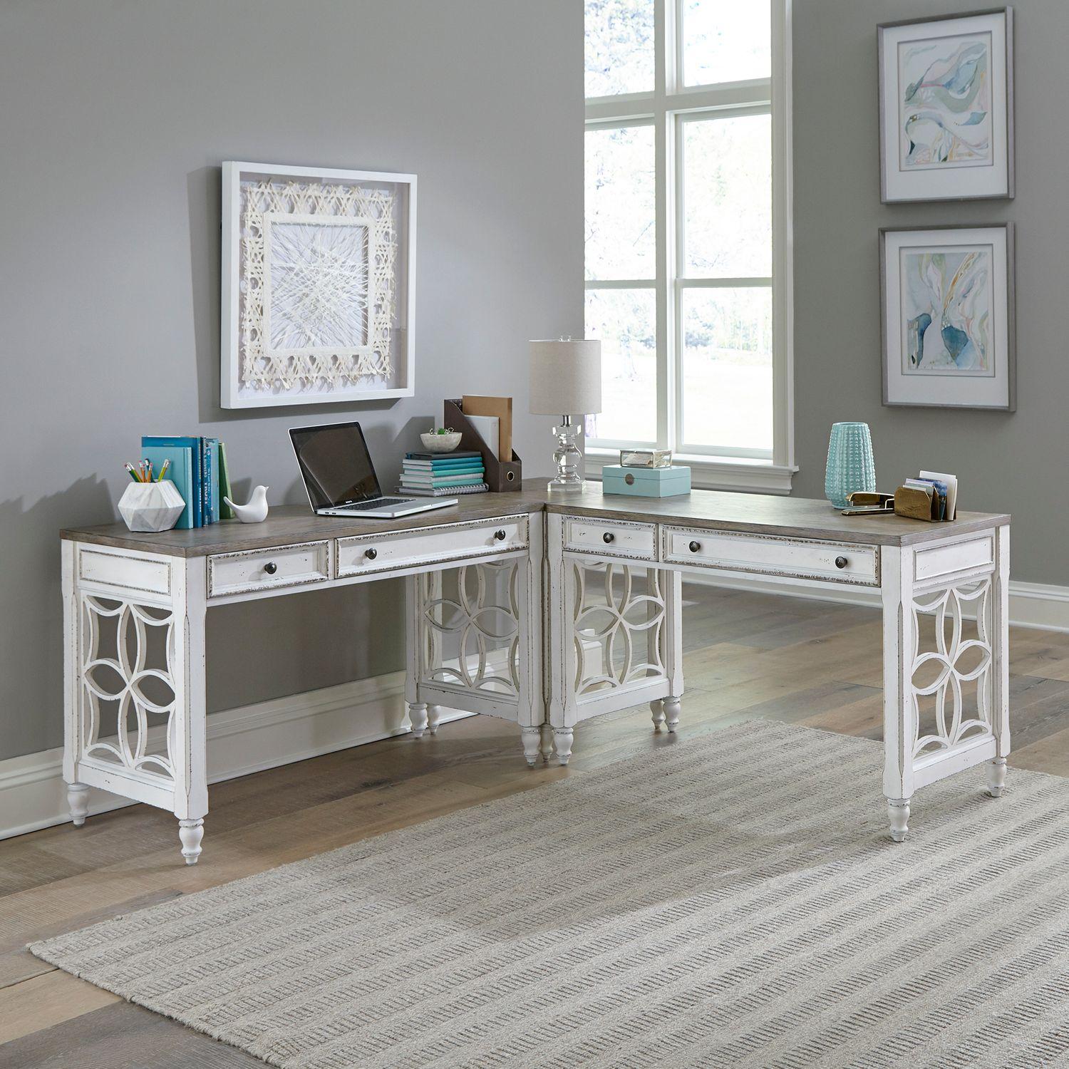  Liberty Furniture Industries Inc. Magnolia Manor 244-HO112L L Writing Desk IMAGE 2