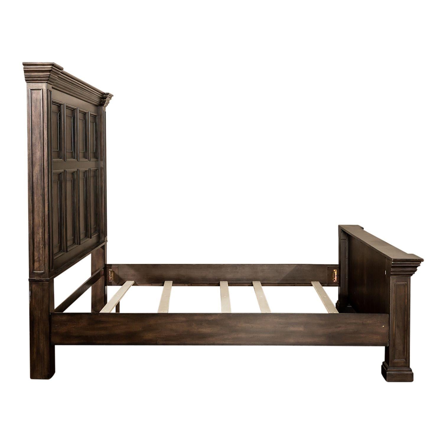  Size_King --  Big Valley 361-BR-KPB King Panel Bed IMAGE 4