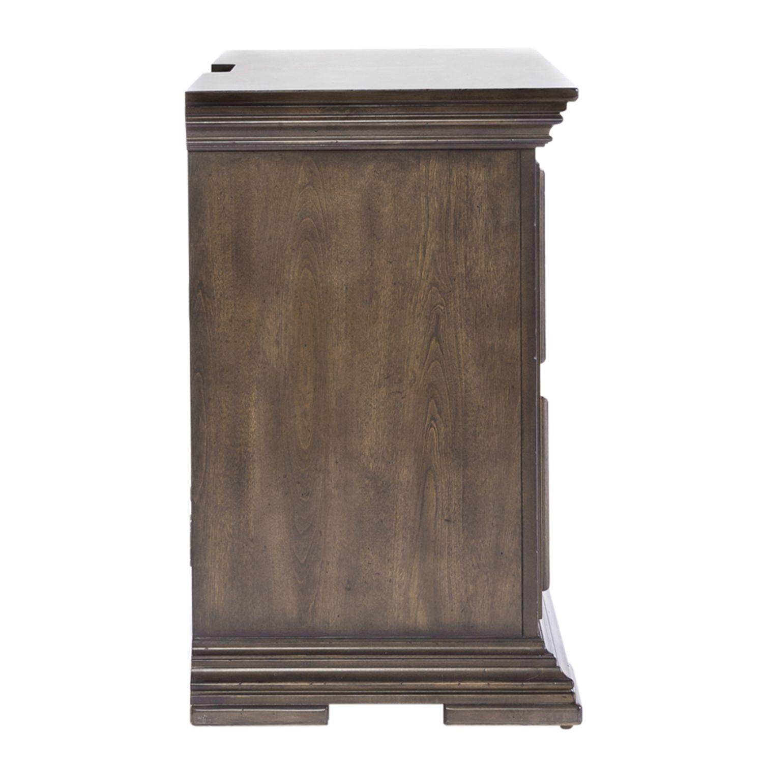  Liberty Furniture Industries Inc. Big Valley 361-BR61 2-Drawer Nightstand w/ Charging Station IMAGE 4