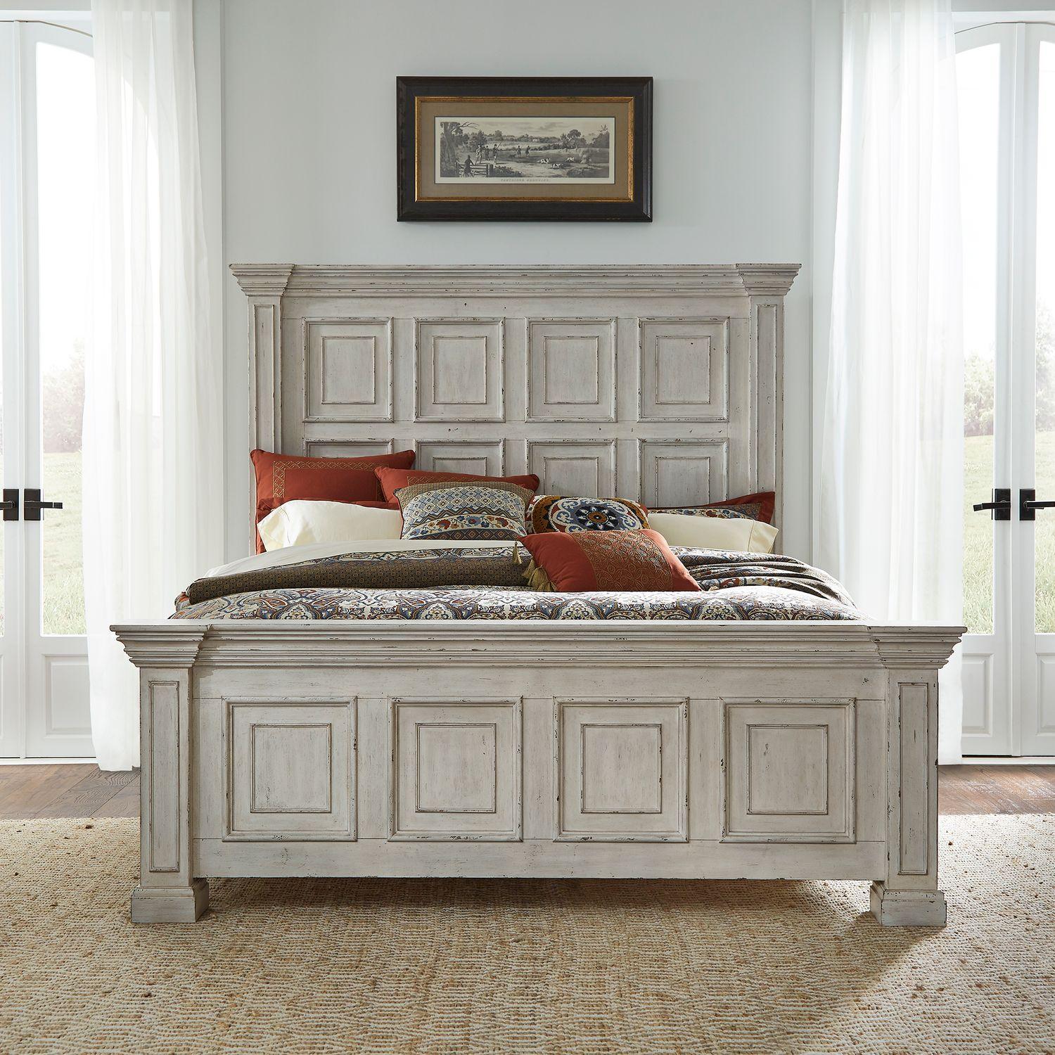 Size_Queen --  Liberty Furniture Industries Inc. Big Valley Panel Bed IMAGE 1